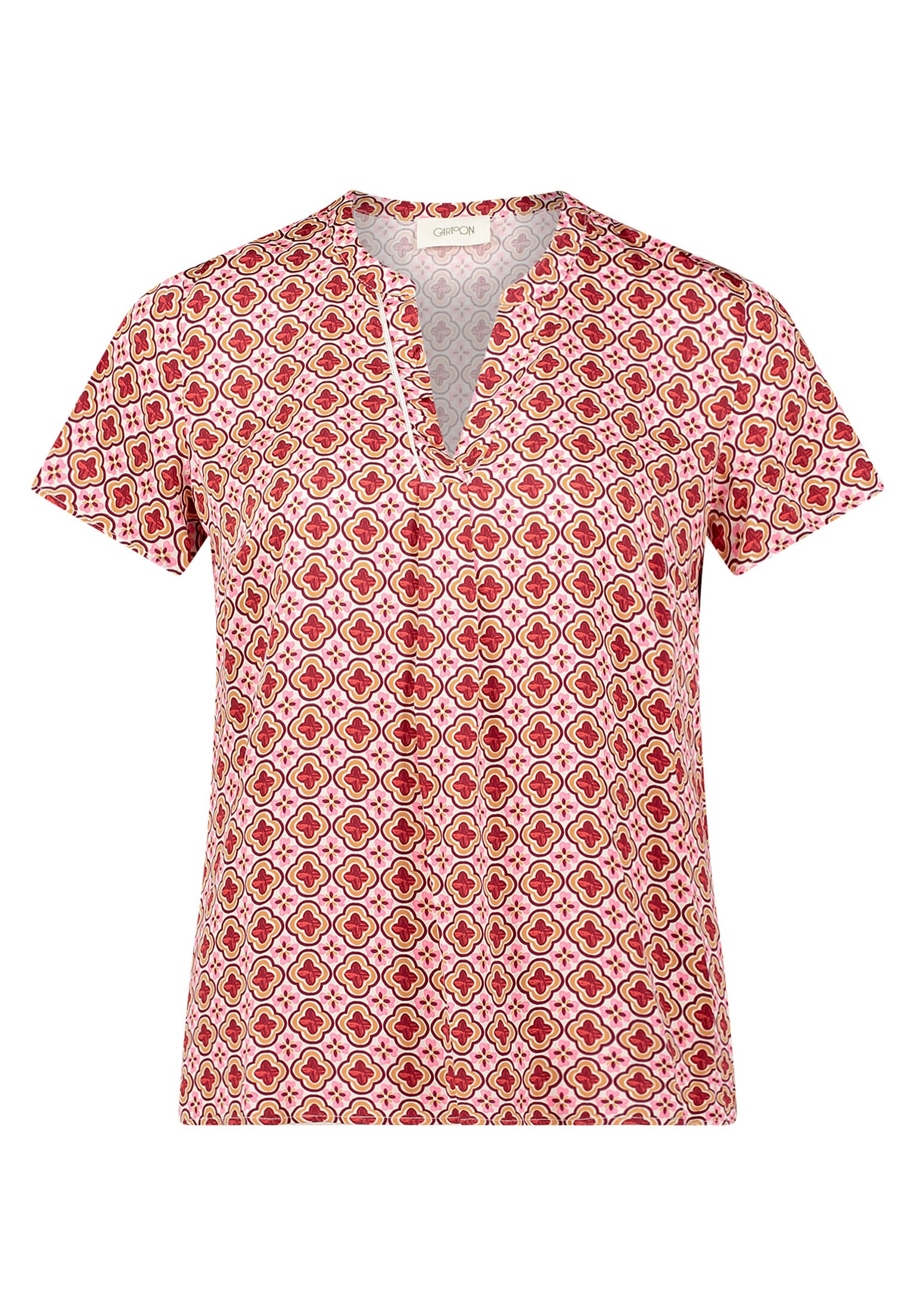 Cartoon Shirtbluse »Damen mit Rüschen«