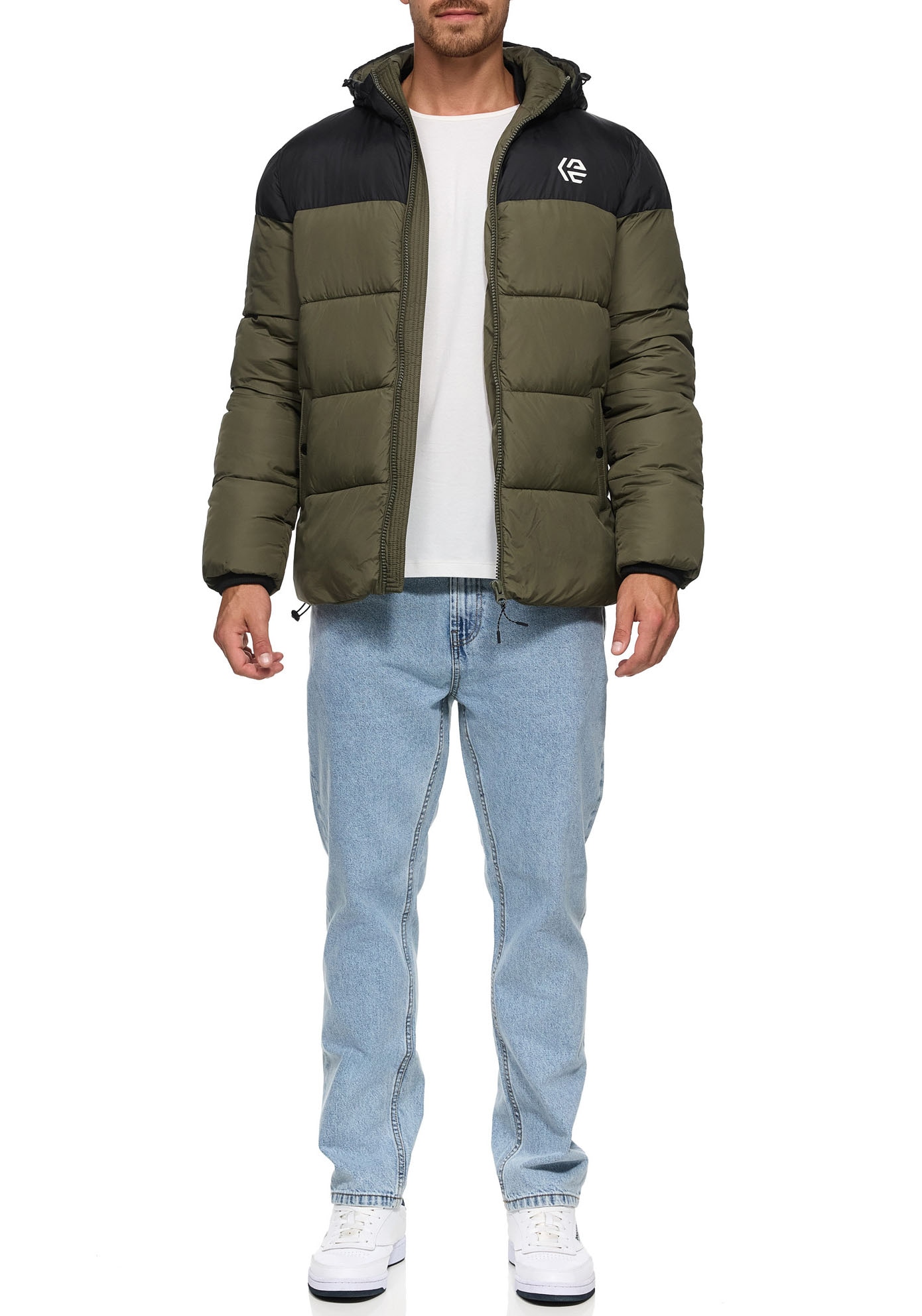 Indicode Steppjacke »INAlanin«, mit Kapuze