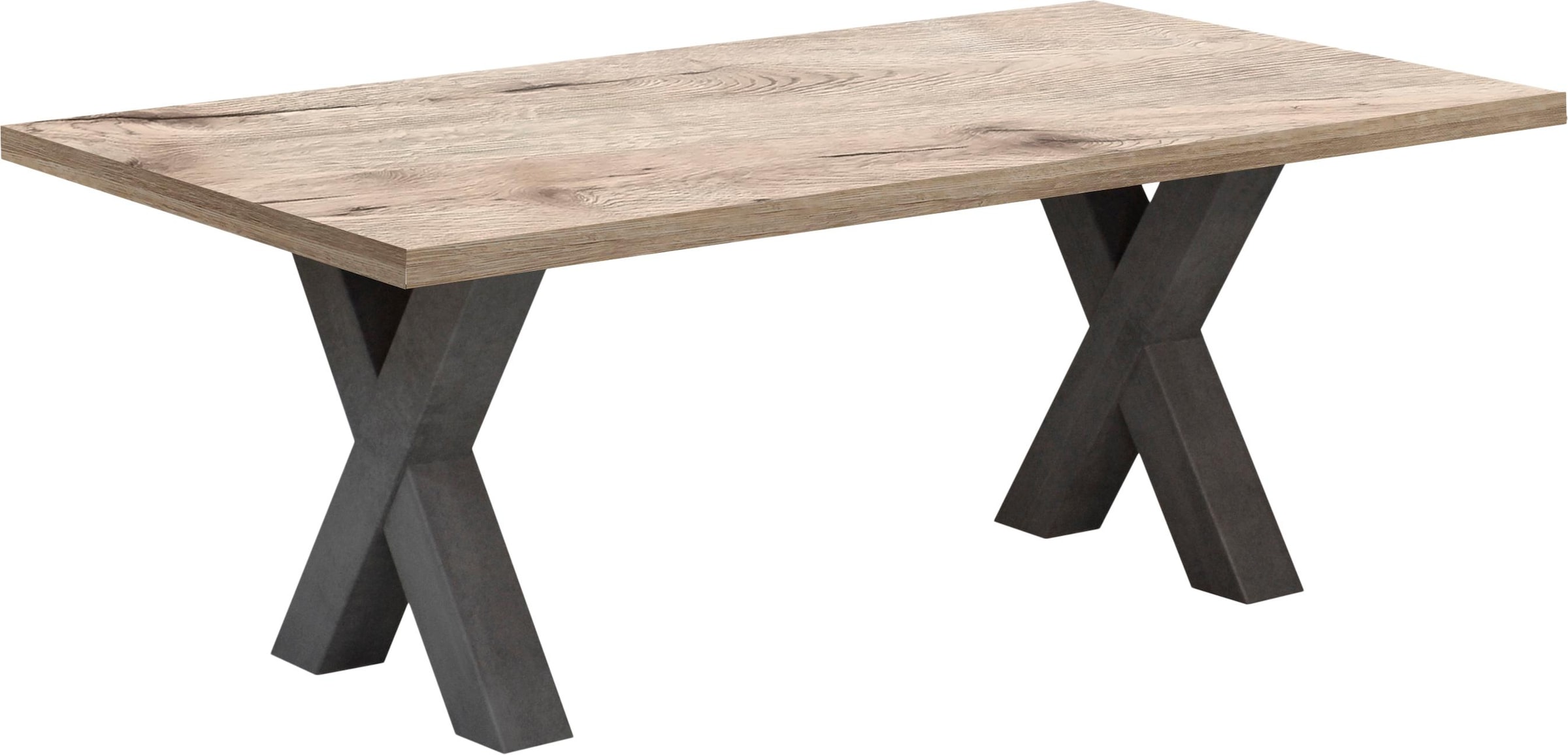 Mäusbacher Couchtisch "Mister X-CT 120" OTTOS Choice, Mäusbacher Couchtisch mit X Gestell. Breite 120 cm
