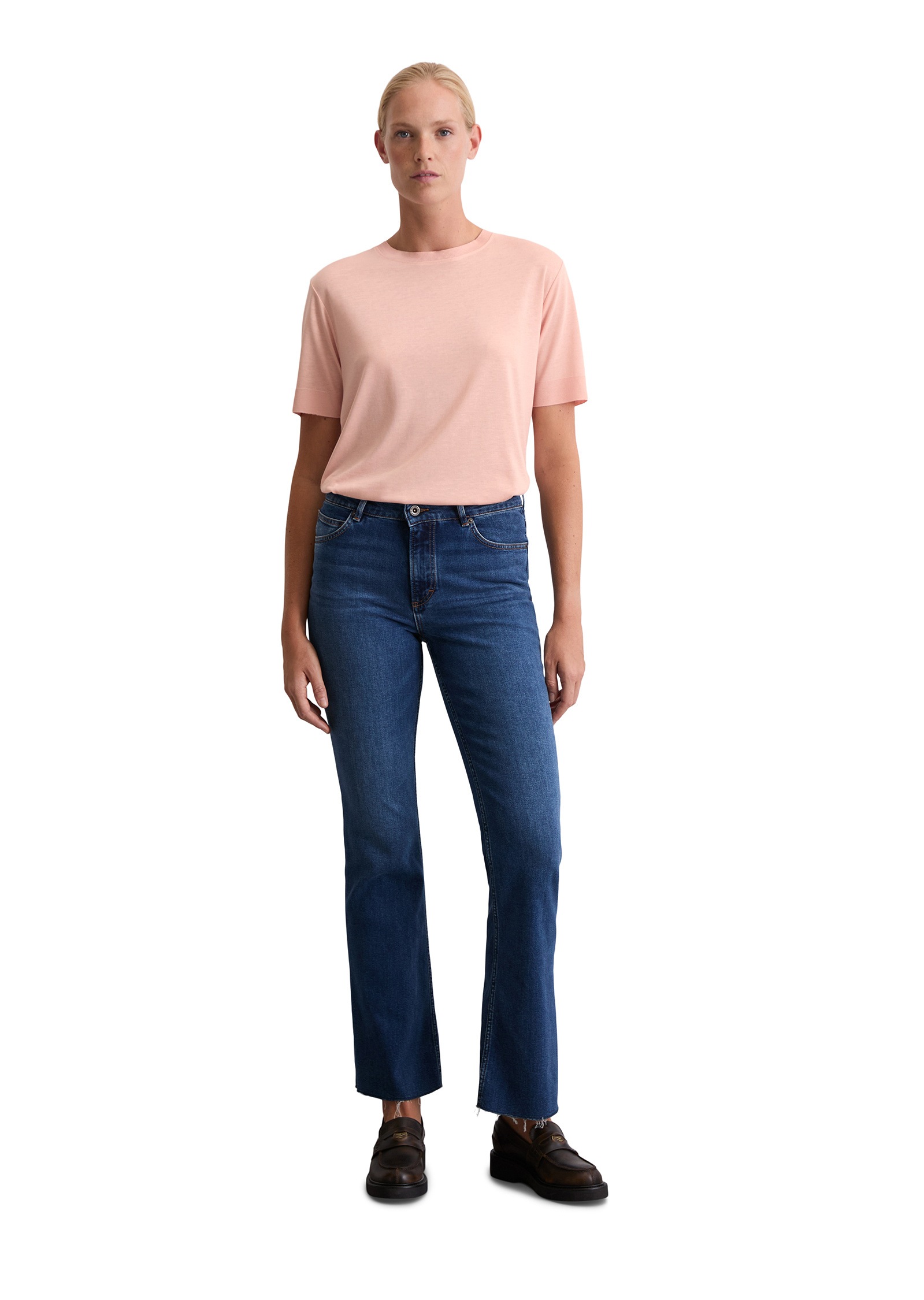 Marc O'Polo T-Shirt »aus TENCEL™ Lyocell-Baumwolle-Mix«