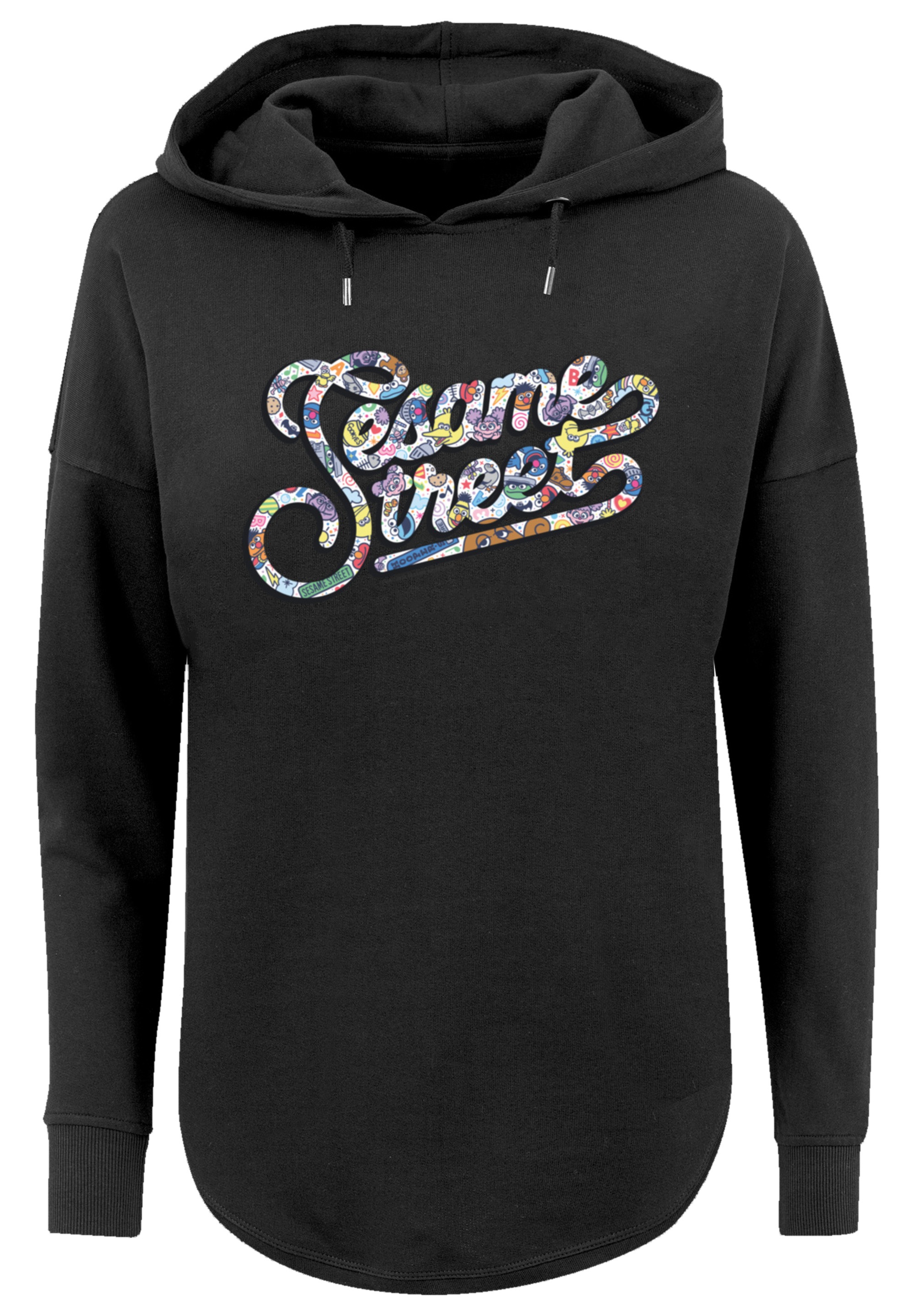 F4NT4STIC Kapuzenpullover "Sesamstraße Coloured lettering", Premium Qualitä günstig online kaufen