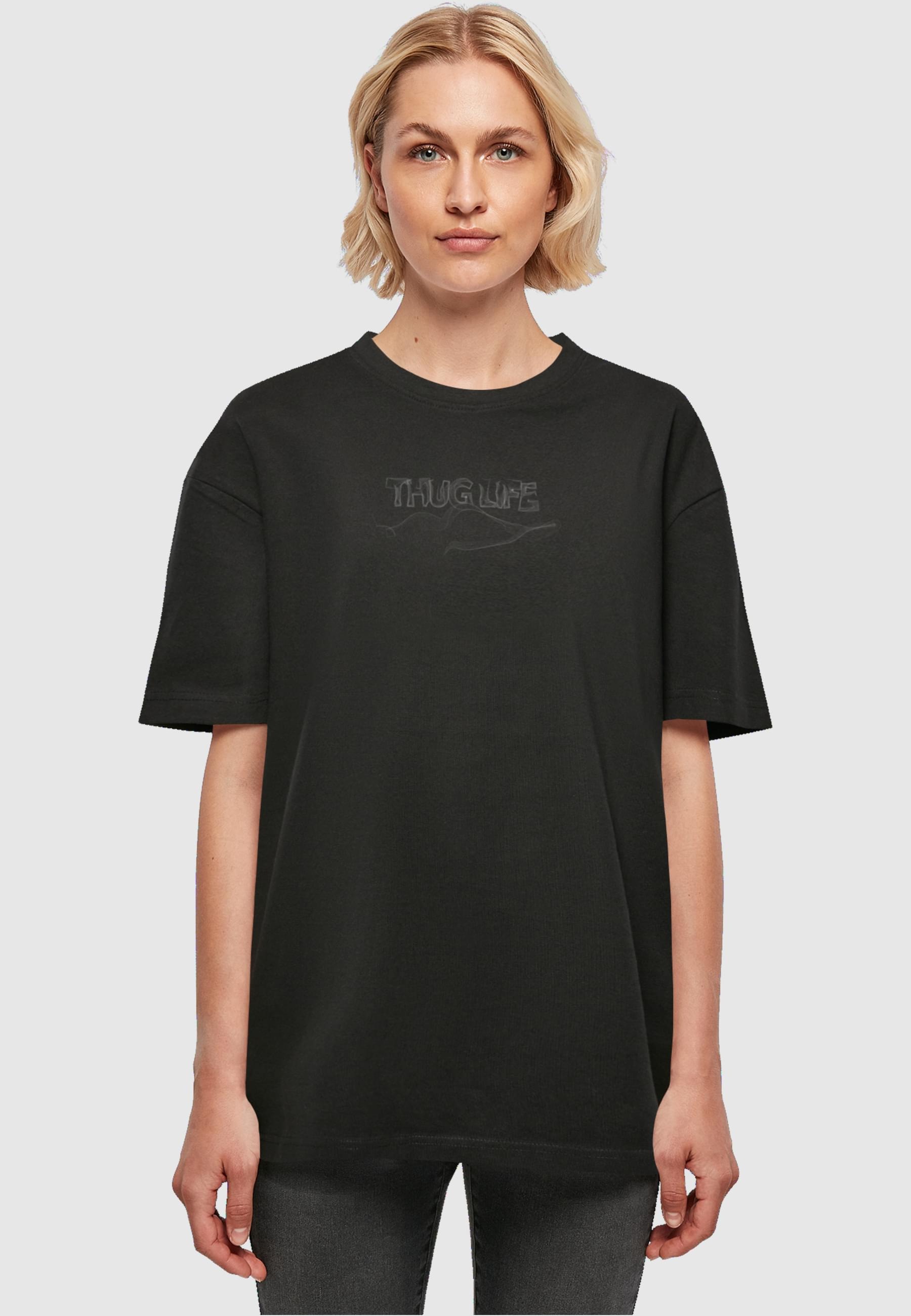 Thug Life T-Shirt »Thug Life Damen TLLTS1024M Smoky T-Shirt«, (1 tlg.)