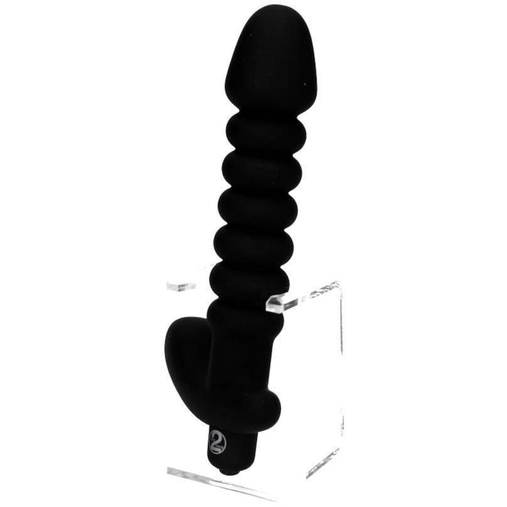 BLACK VELVETS Analdildo »BV Vibr. Plug Medium«, mit Vibro-Ei