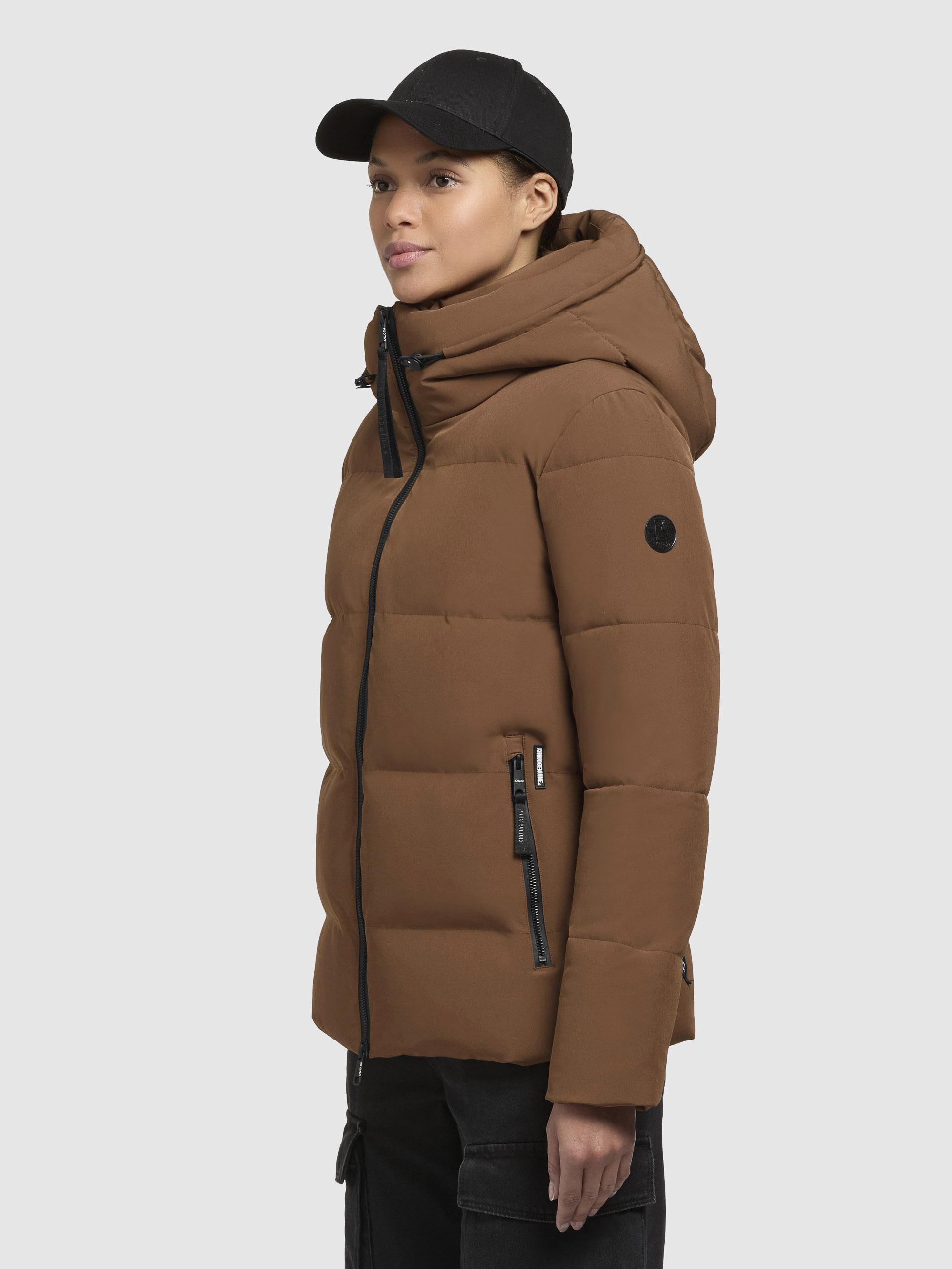 khujo Steppjacke "Fanc2-YM", mit Kapuze, Kurze gesteppte Damen Winterjacke günstig online kaufen