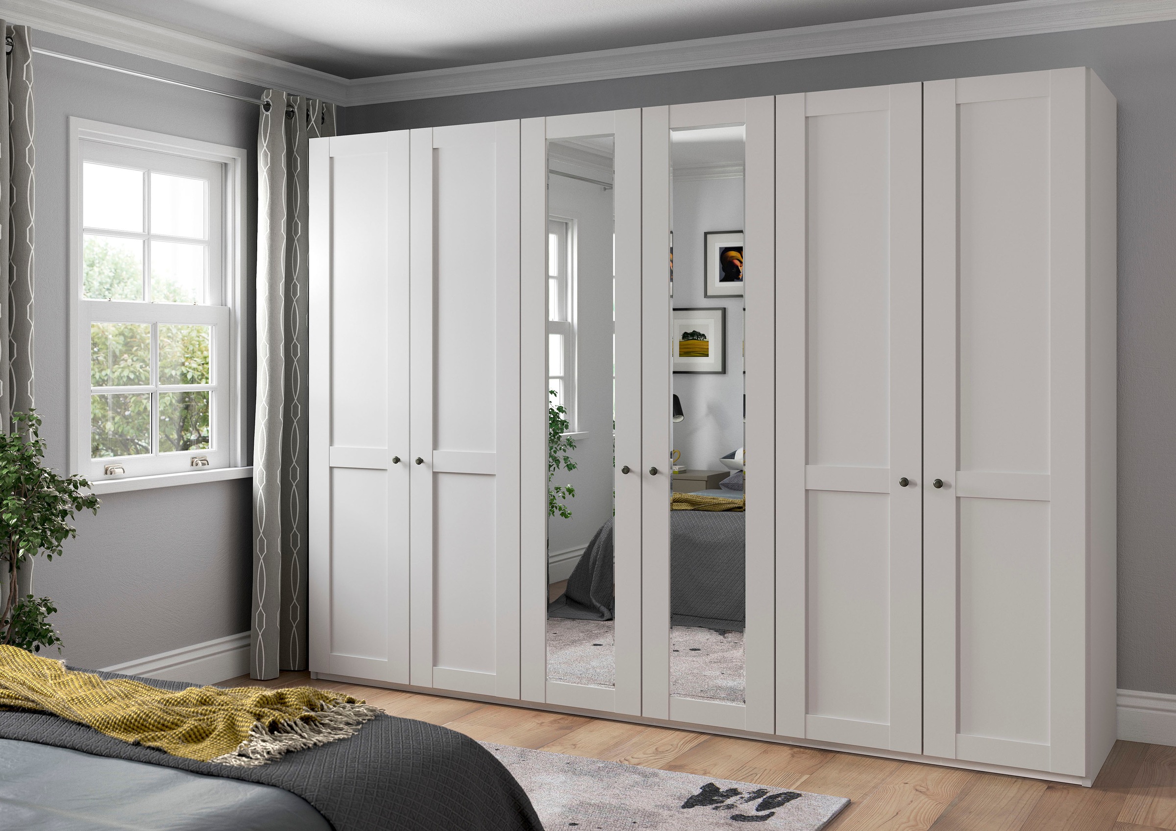 WIEMANN Kleiderschrank "Göteborg, mit 95 Öffnungswinkel, Made in Germany" i günstig online kaufen