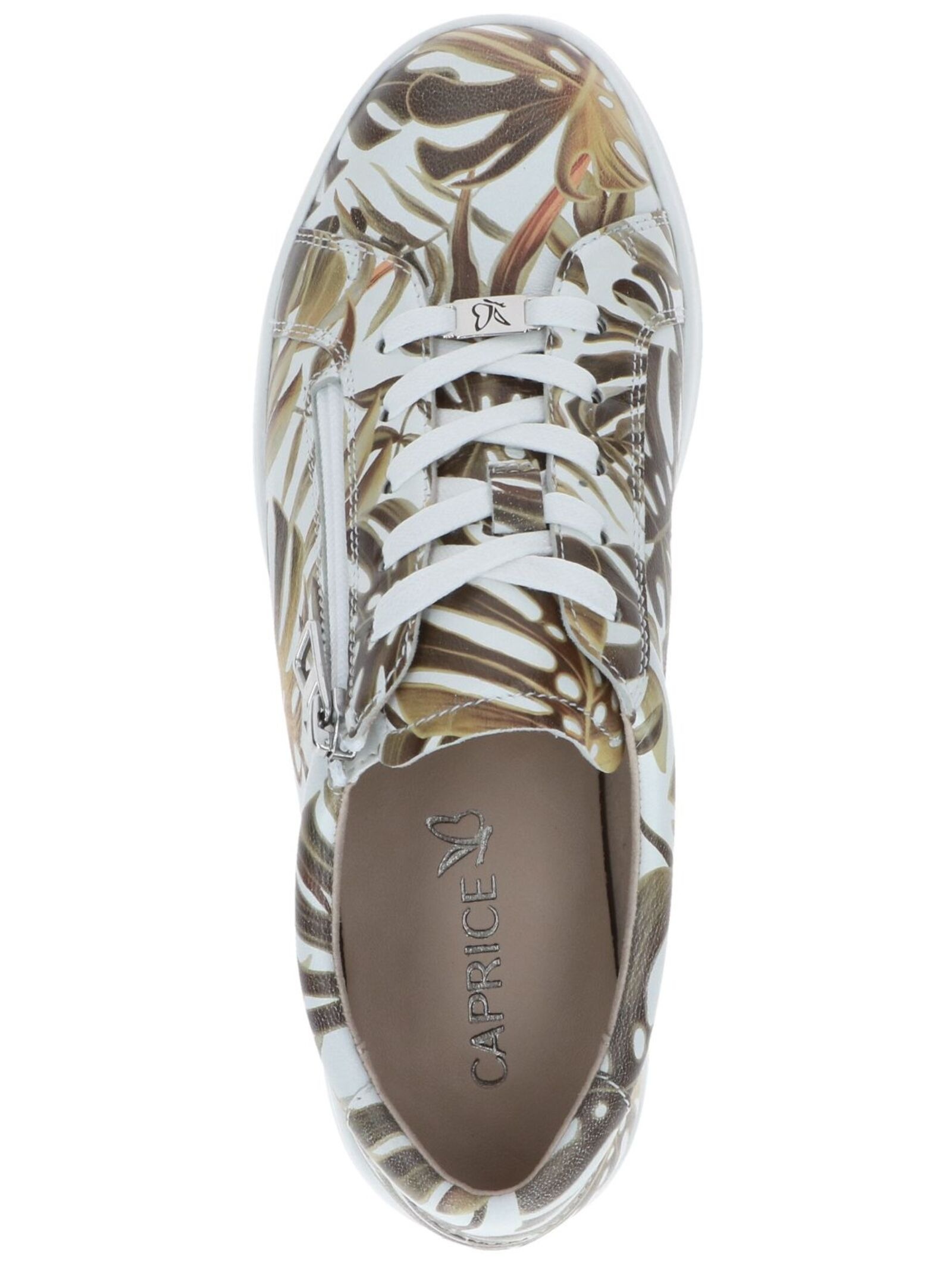 Caprice Sneaker Leather Women's White 37.5 2