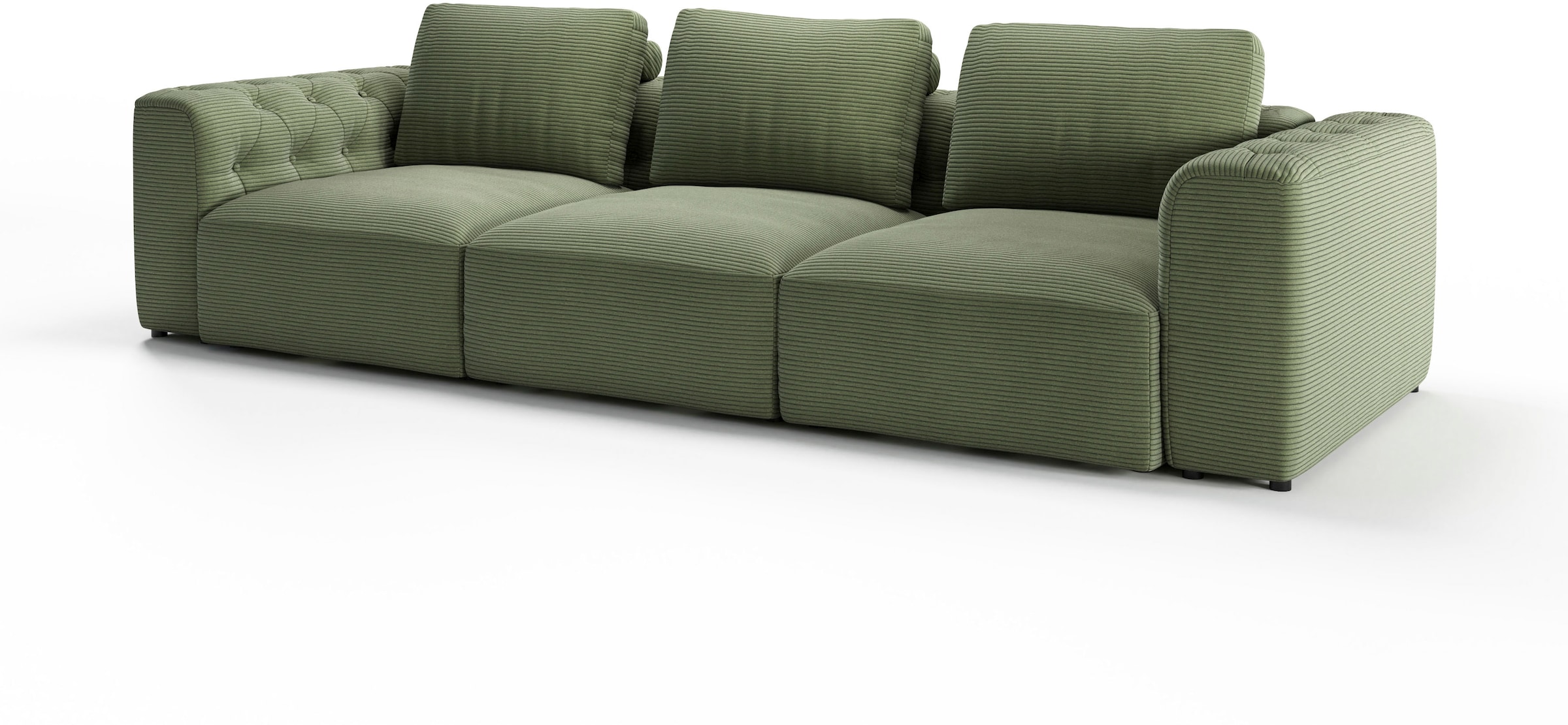 RAUM.ID 3-Sitzer »Cushid«, Modulsofa, bestehend aus 3 Teilen, Breite 300 cm