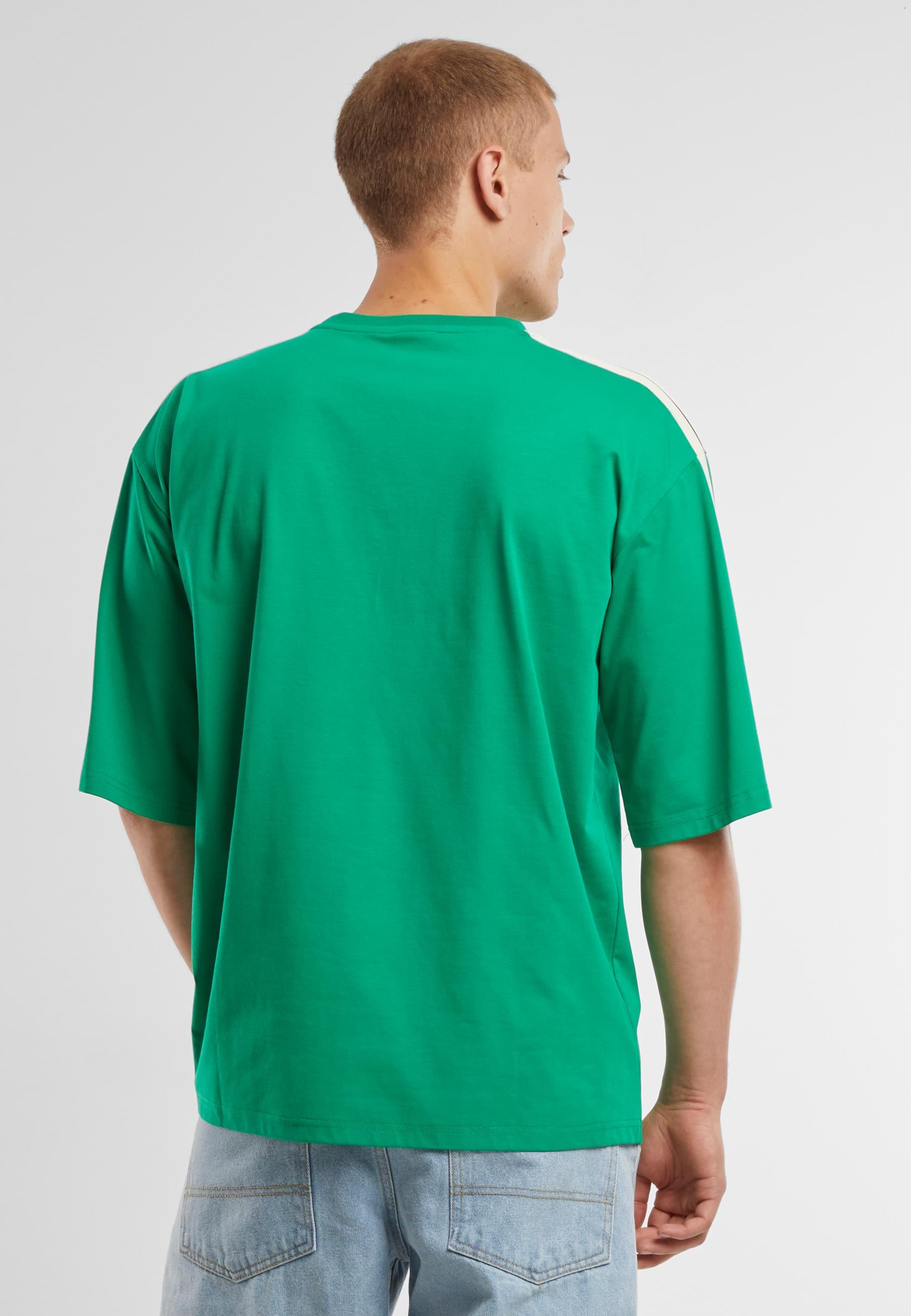 URBAN CLASSICS T-Shirt »Urban Classics Tennis Core Tee«, (1 tlg.)