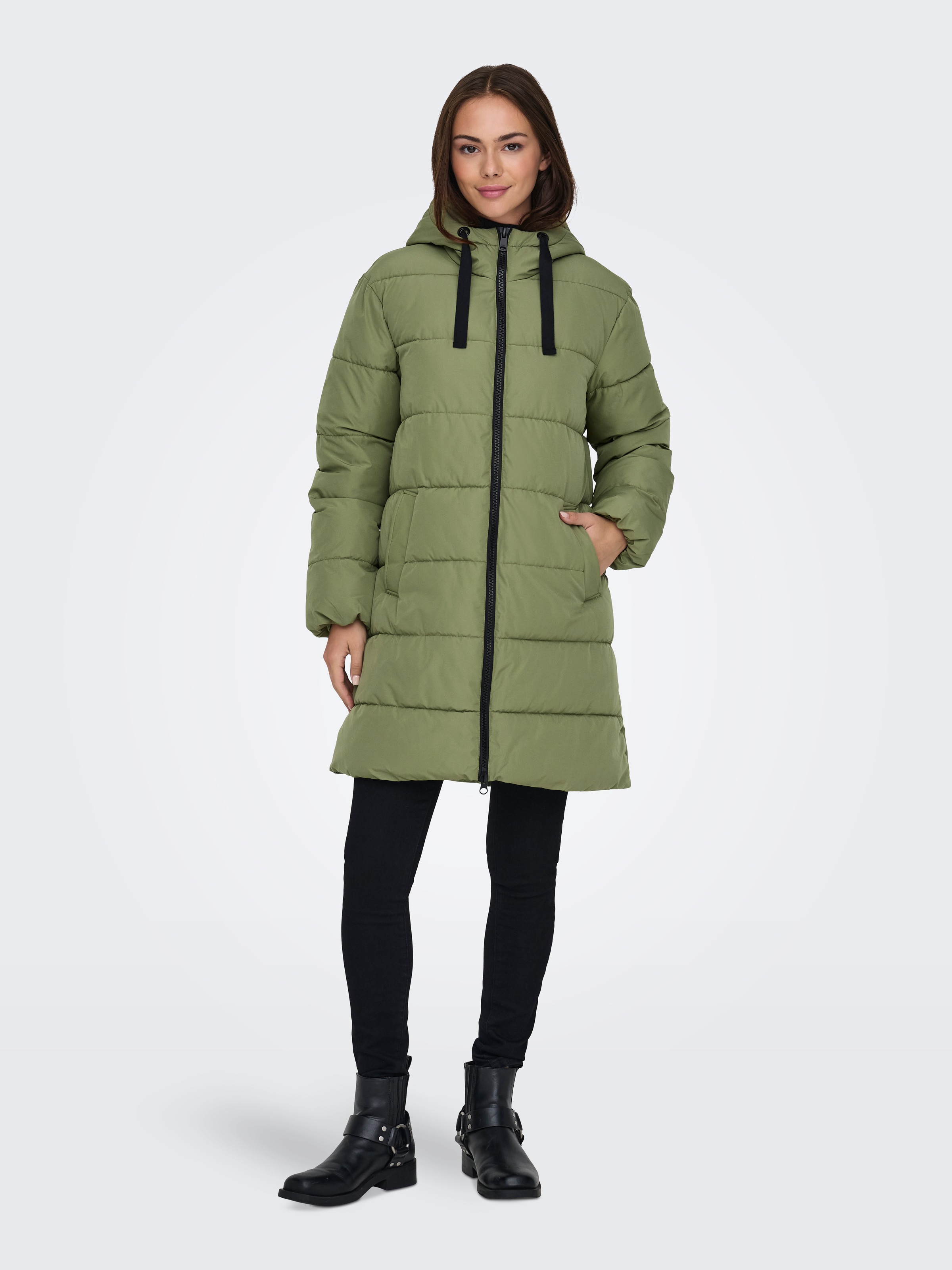 ONLY Steppmantel »ONLCLAIR PUFFER HOOD COAT OTW CC«