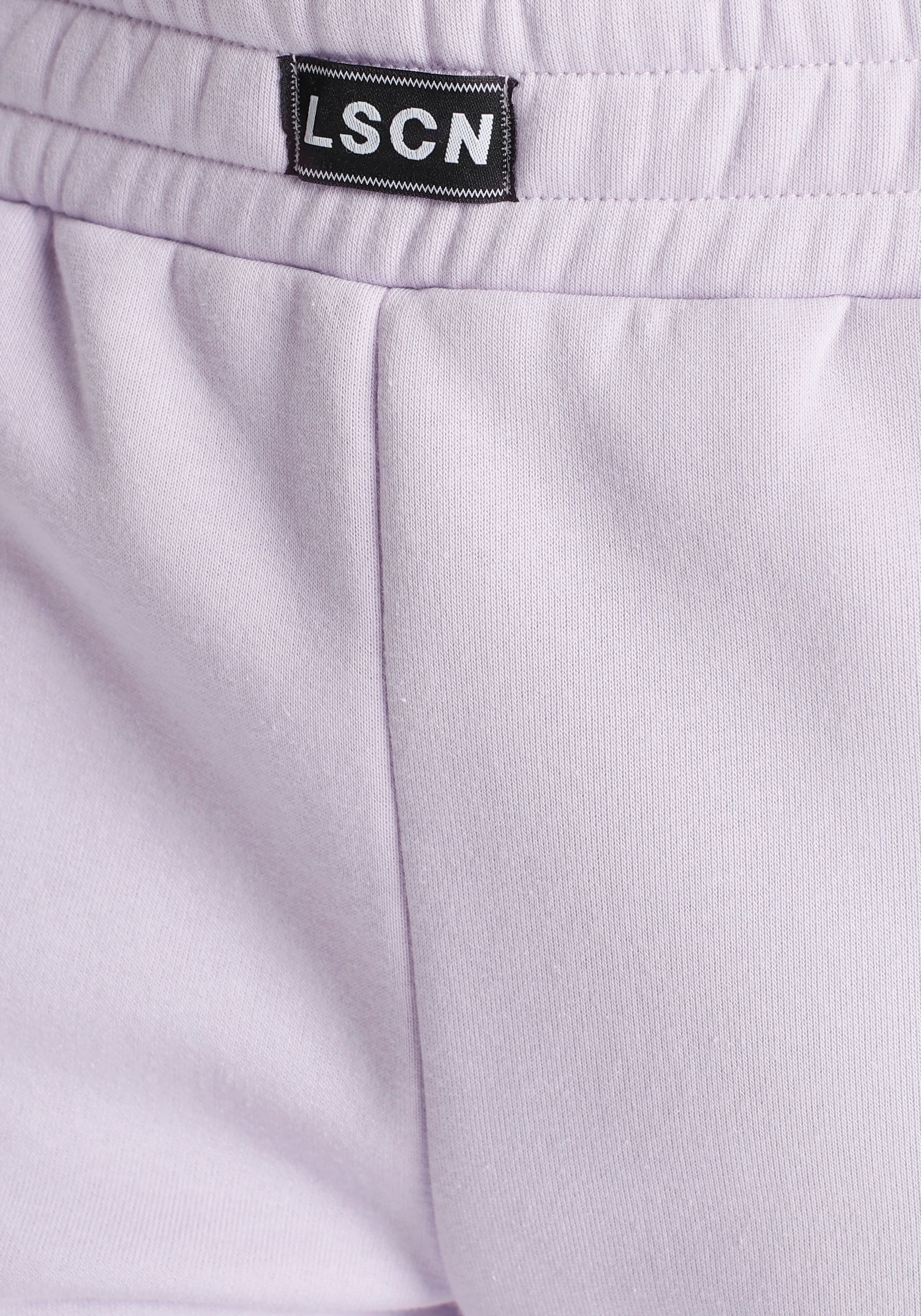 LASCANA Jogginghose, mit geripptem Hosenbund, Loungewear, Loungeanzug