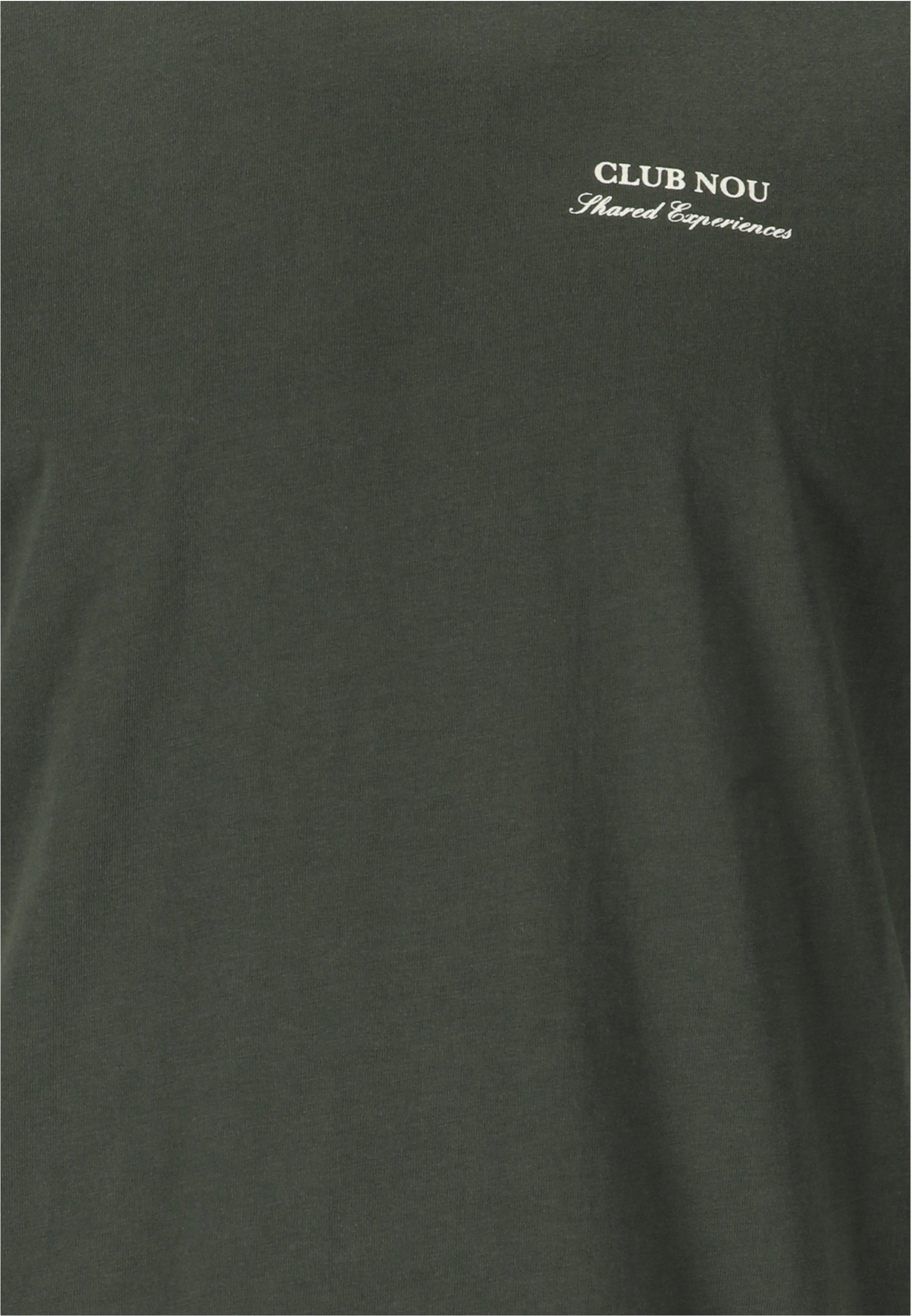 nou T-Shirt »Blanck« mit kleinem Print auf Brust