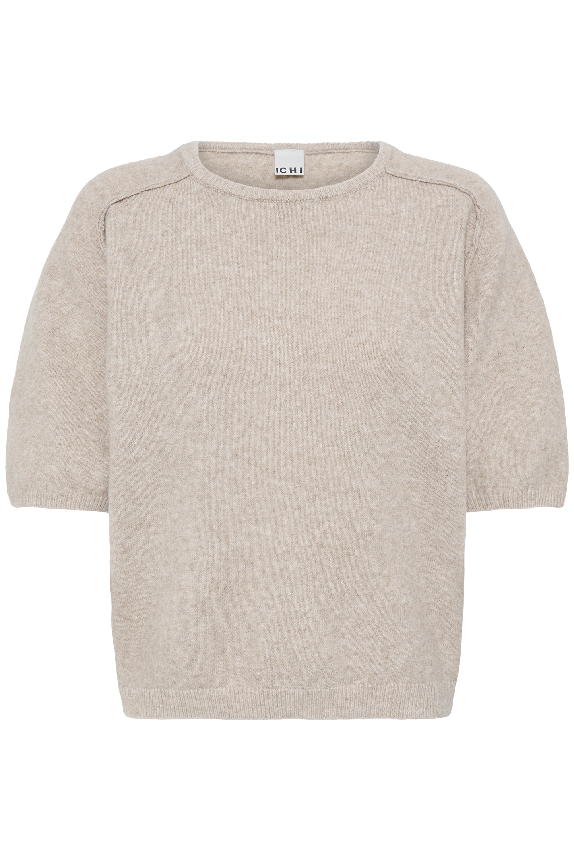 Ichi Kurzarmpullover "Damen Kurzarm-Bluse IHDASILA"