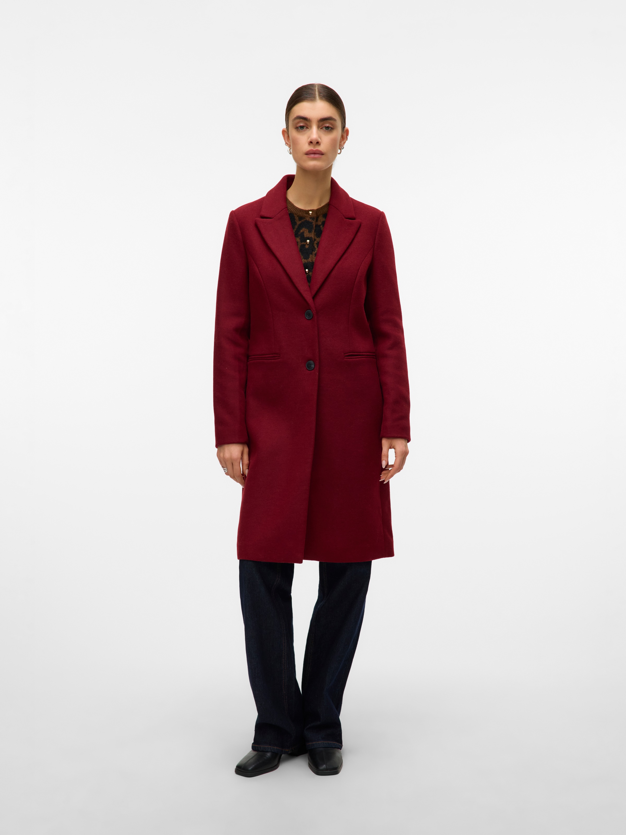 Thumbnail - Vero Moda Langmantel "VMBLAZA LONG WOOL COAT"