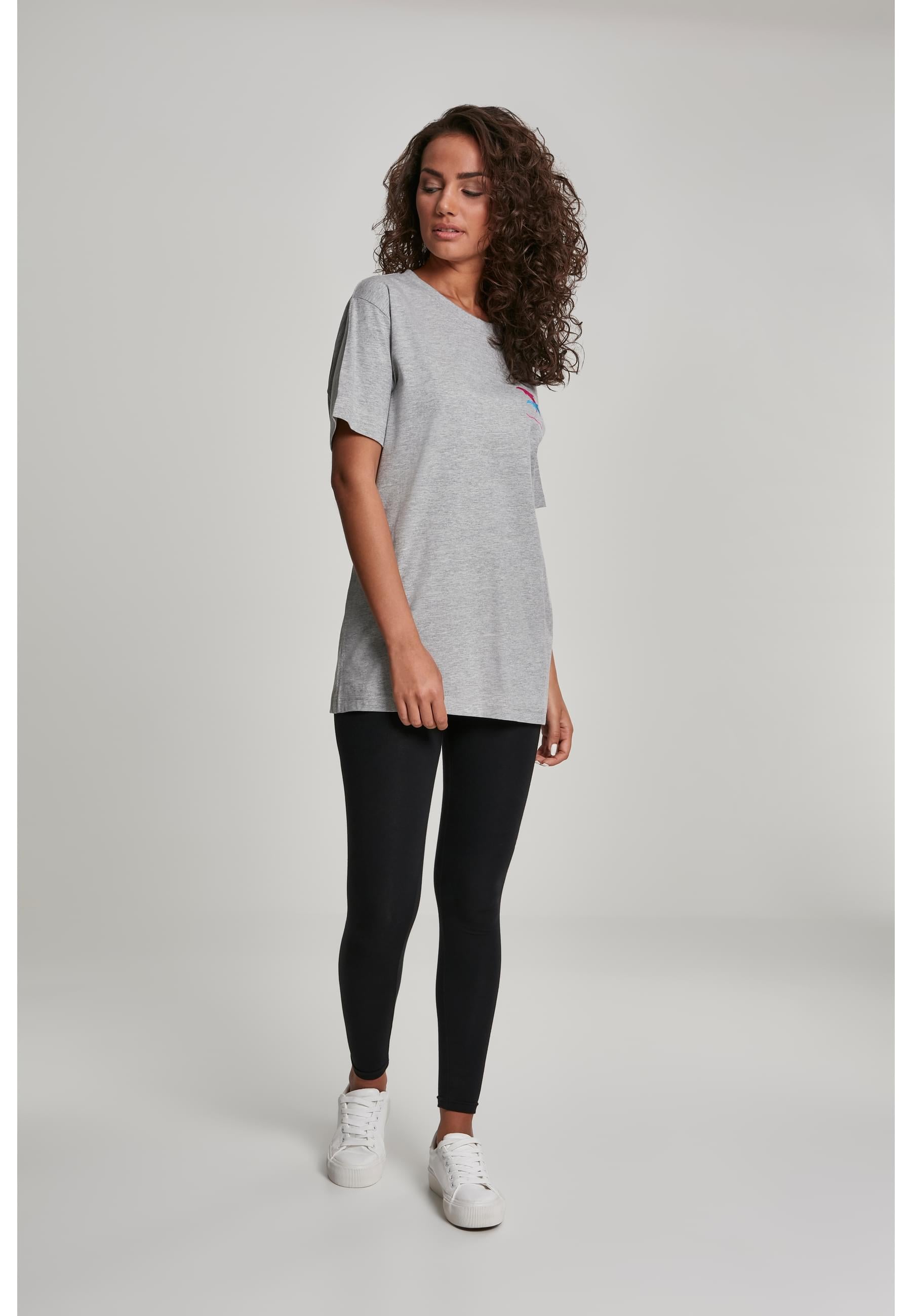 MisterTee T-Shirt »MisterTee Damen Ladies Dolphin Tee«, (1 tlg.)