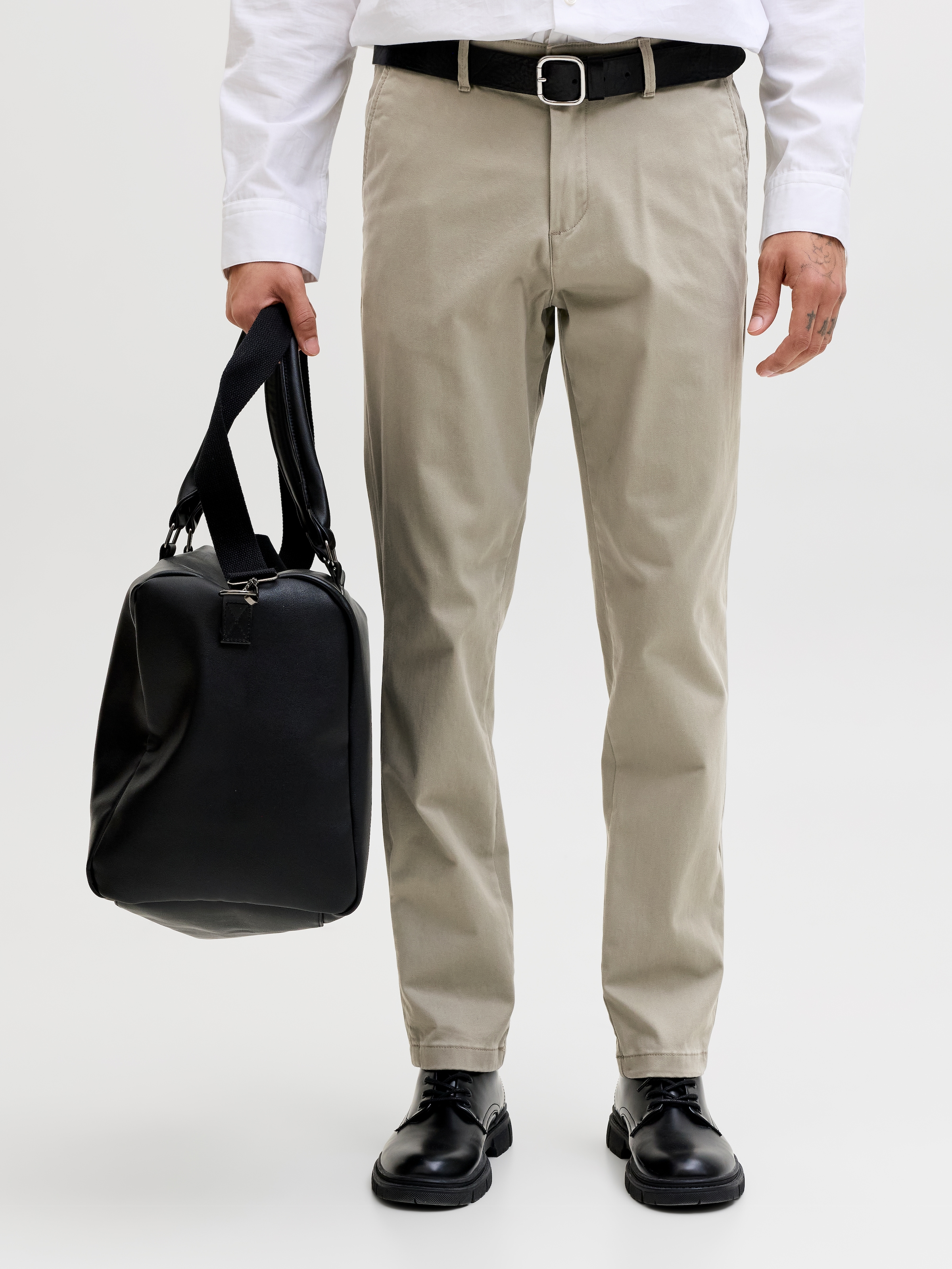 Jack & Jones Pantalon Chino St Marco Bowie Slim Vetiver 33 Homme