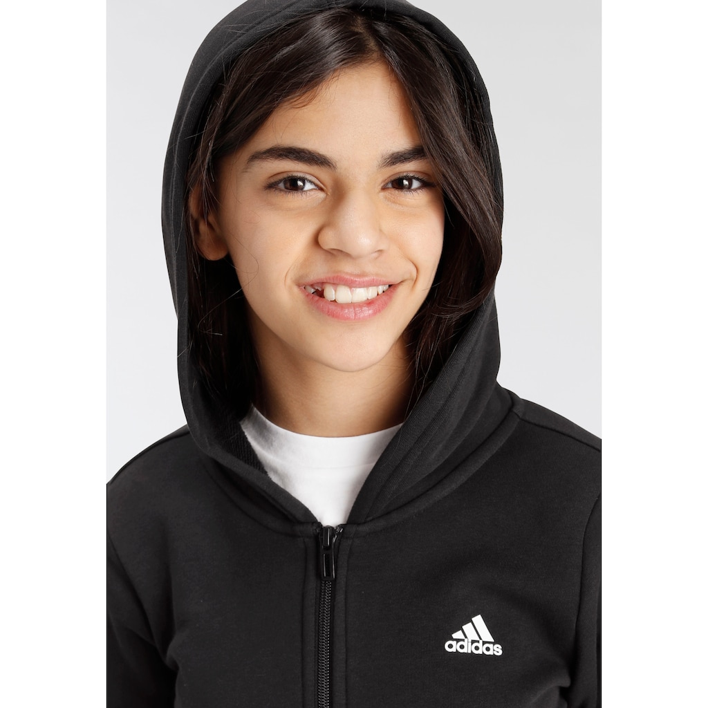 adidas Sportswear Kapuzensweatjacke »ESSENTIALS LINEAR LOGO KAPUZENJACKE«, (1 tlg.)