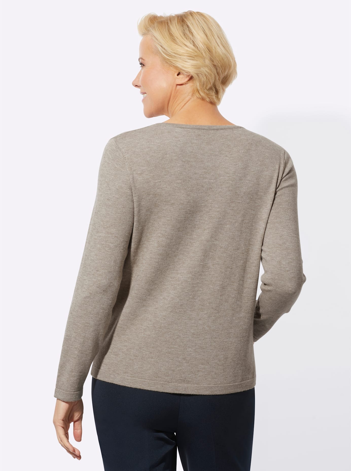 Thumbnail - Classic V-Ausschnitt-Pullover "V-Pullover"