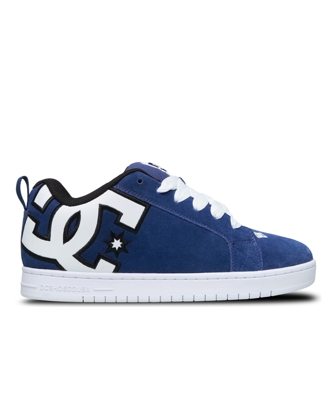 DC Shoes Court Graffik Sneaker Navy/Weiß 5 4