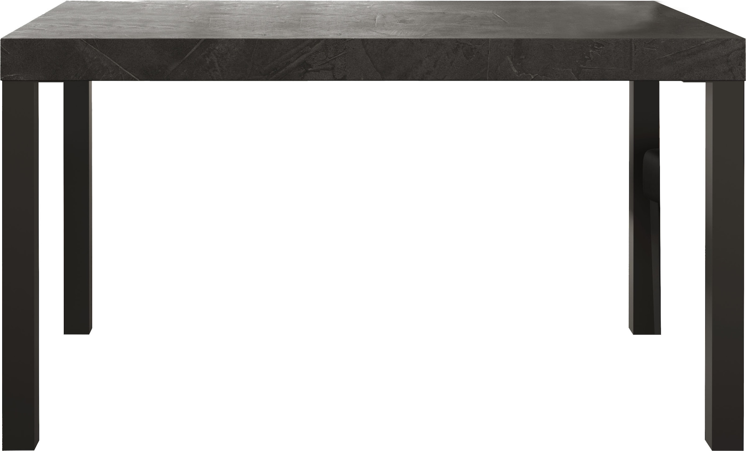 INOSIGN Esstisch »Everest 140 x 88 cm, Küchentisch, Esszimmertisch«, moderner rechteckiger Esstisch mit Metallbeinen