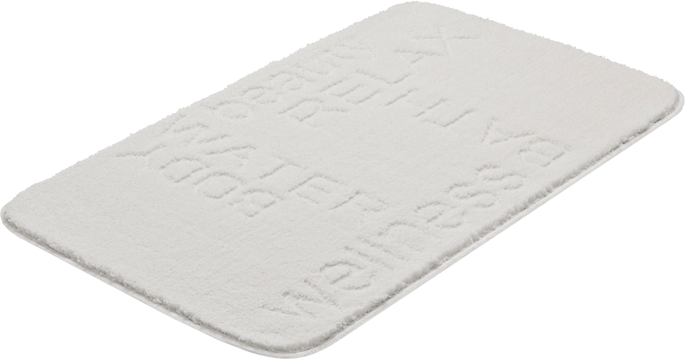 Linea Due Badematte "Feeling" Höhe 18 mm rutschhemmend beschichtet fußbodenheizungsgeeignet