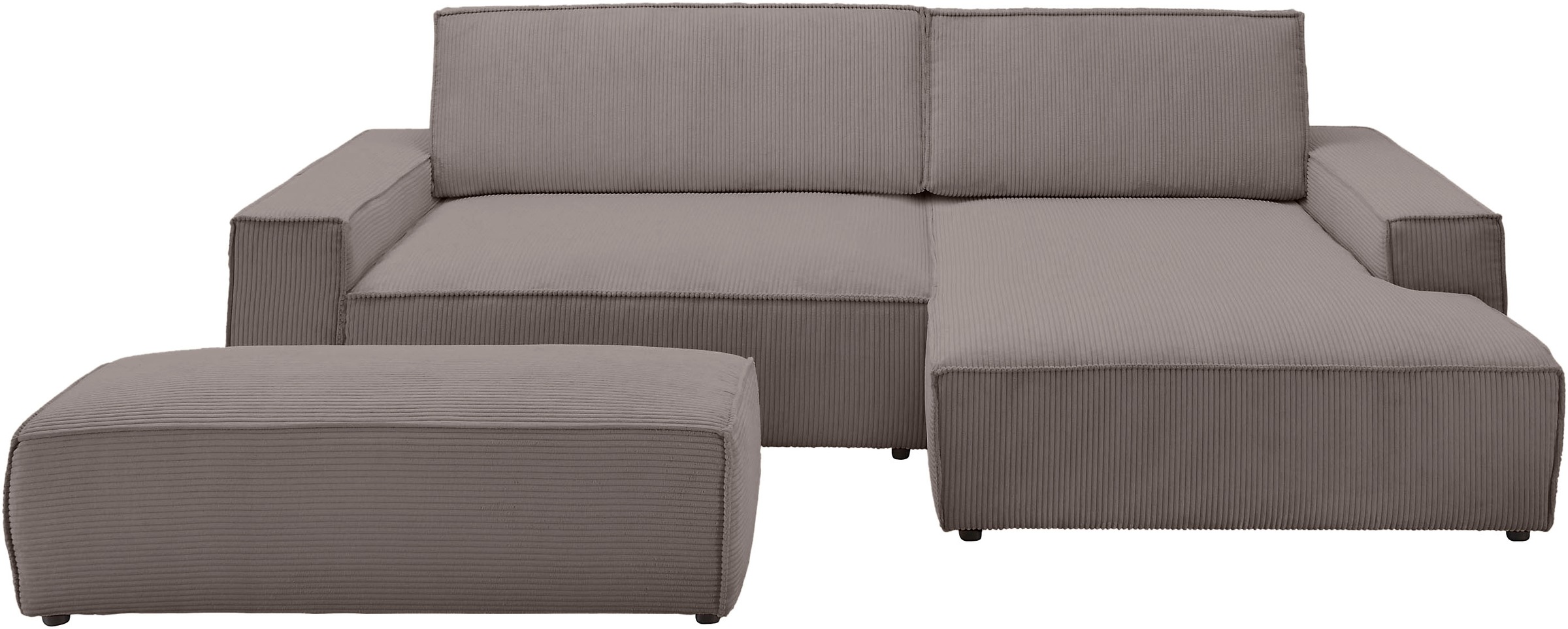 Home affaire Polsterecke "SHERWOOD XXL tief, L-Form, Schlaffunktion, Bigsof günstig online kaufen