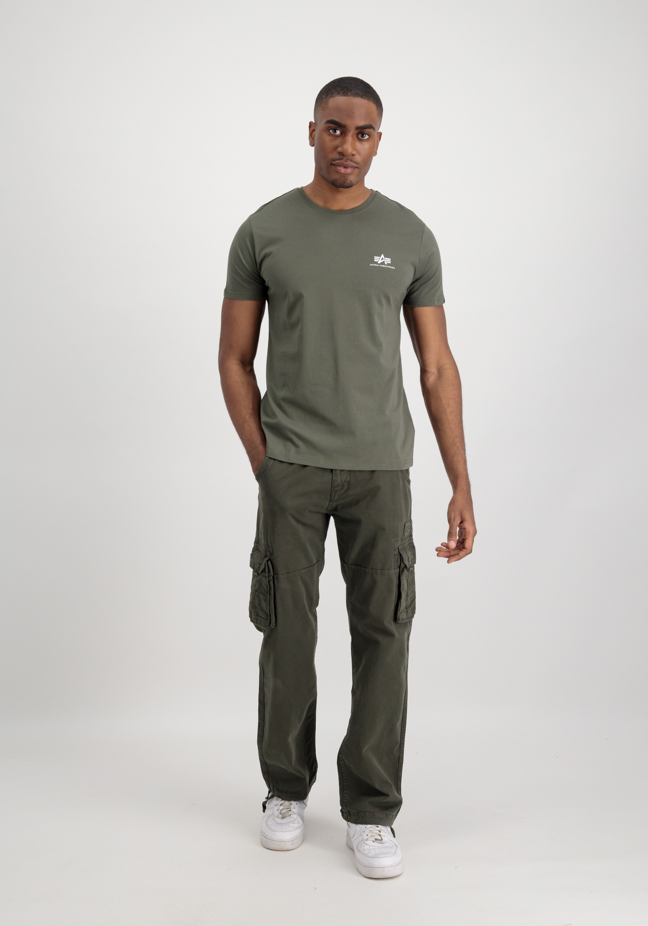 Alpha Industries T-Shirt »Alpha Industries Men - T-Shirts Basic T Small Logo«