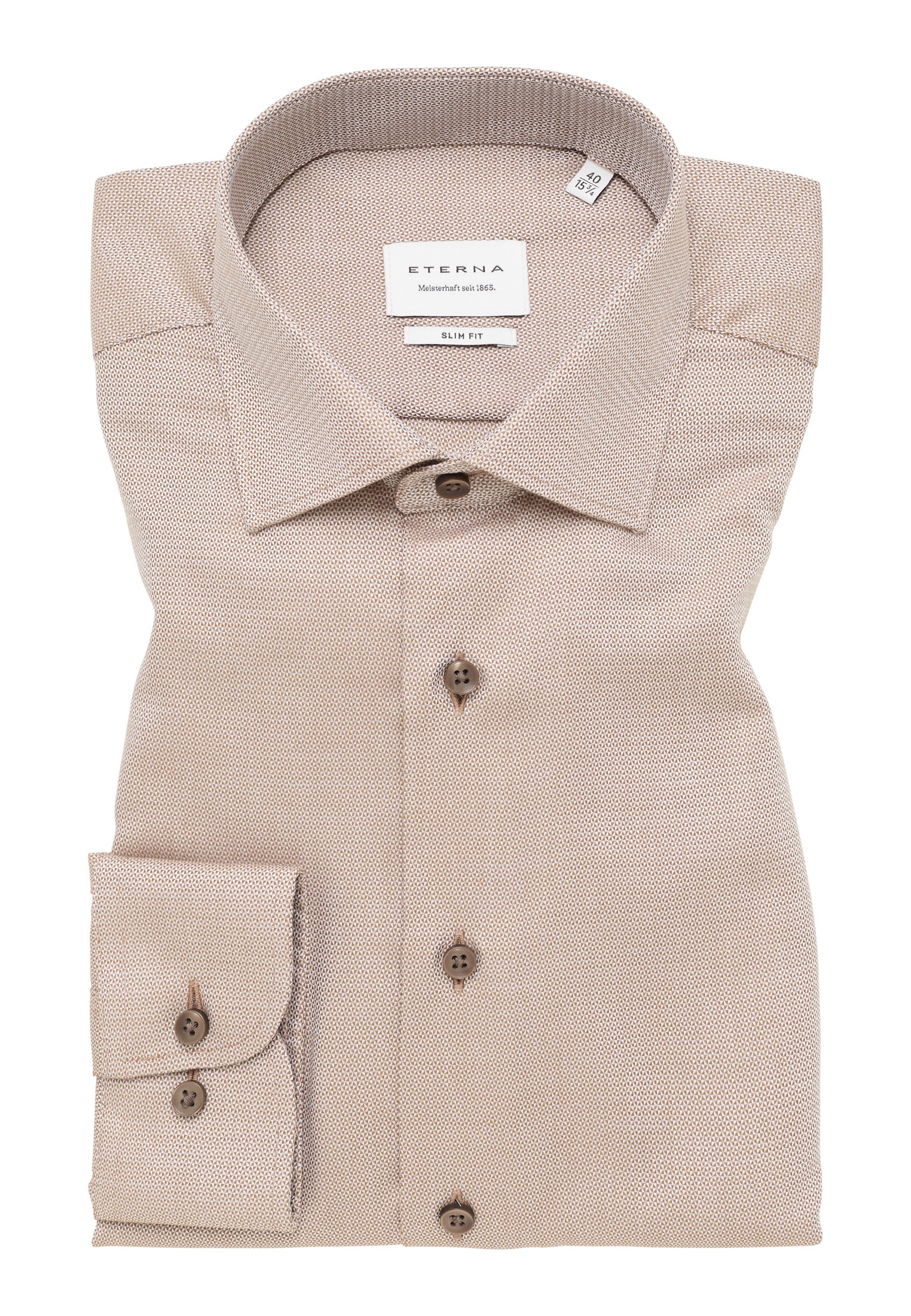 Eterna Langarmhemd »SLIM FIT«, NON IRON (bügelfrei)