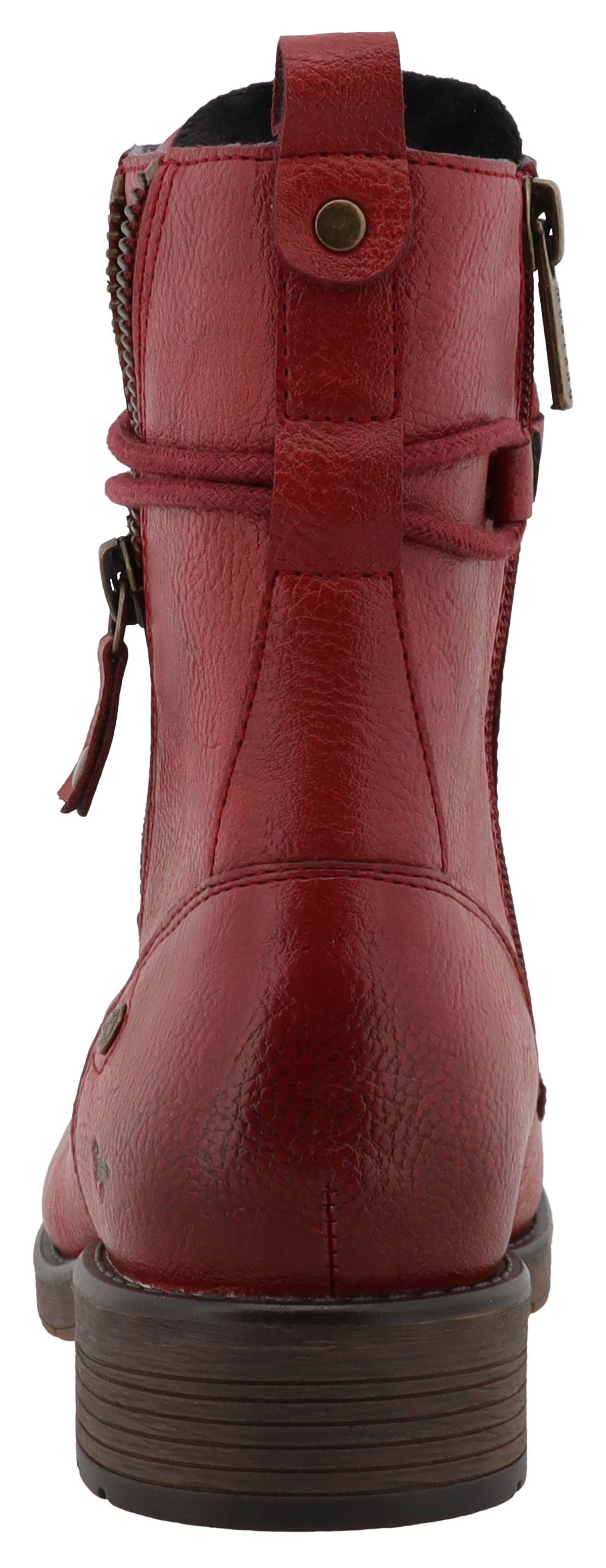 Mustang Shoes Winterstiefelette "Elfi" Stiefelette, Winterboots mit neckisc günstig online kaufen