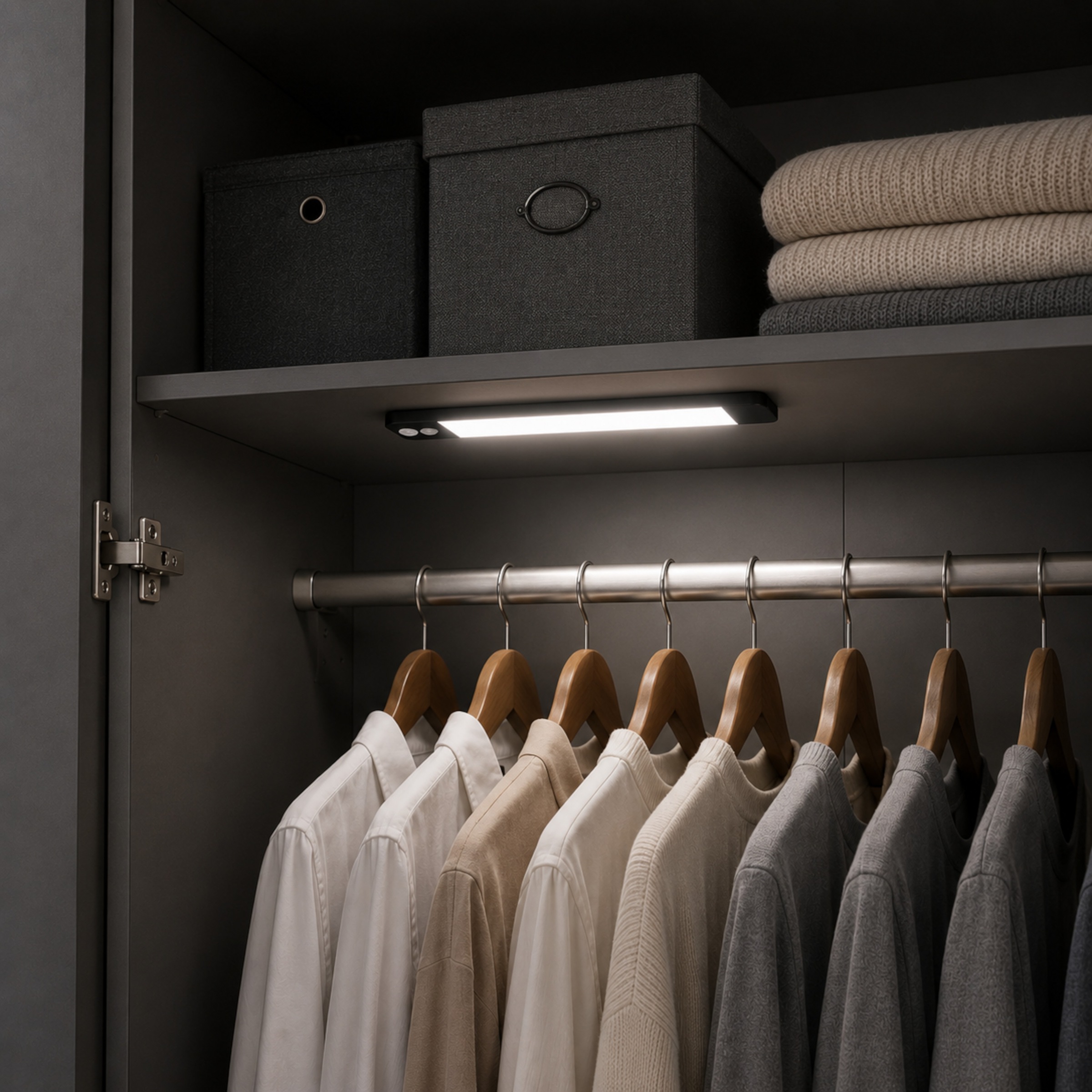 Hanseatic LED Unterbauleuchte »/ Schrankbeleuchtung / Lichtleiste LUBLUGHK223« LED-Modul 1 Stk. Neutralweiß Akkubetrieb, 4000 K,  25cm x 4cm