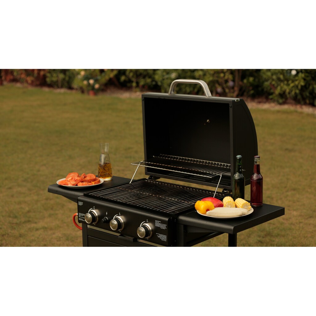 Tepro Gasgrill »Mayfield«, BxTxH: 127x58x103 cm, 3-Brenner á 3 kW