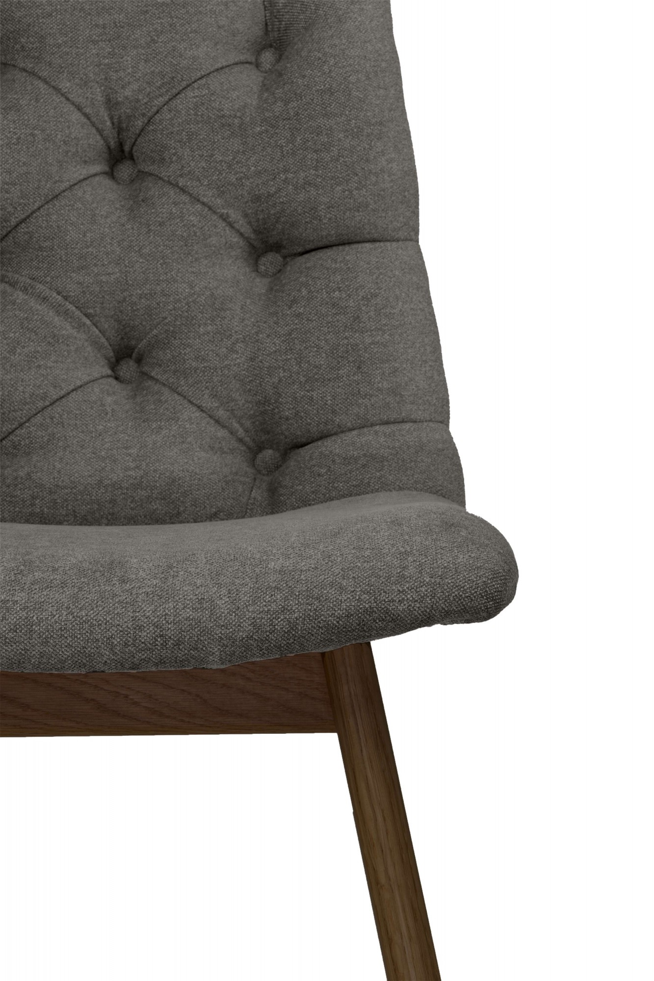 andas Esszimmerstuhl »Ramon«, (Set), 2 St., Chenille, mit Massivholzbeinen, in verschiedenen Farben und Stoffen
