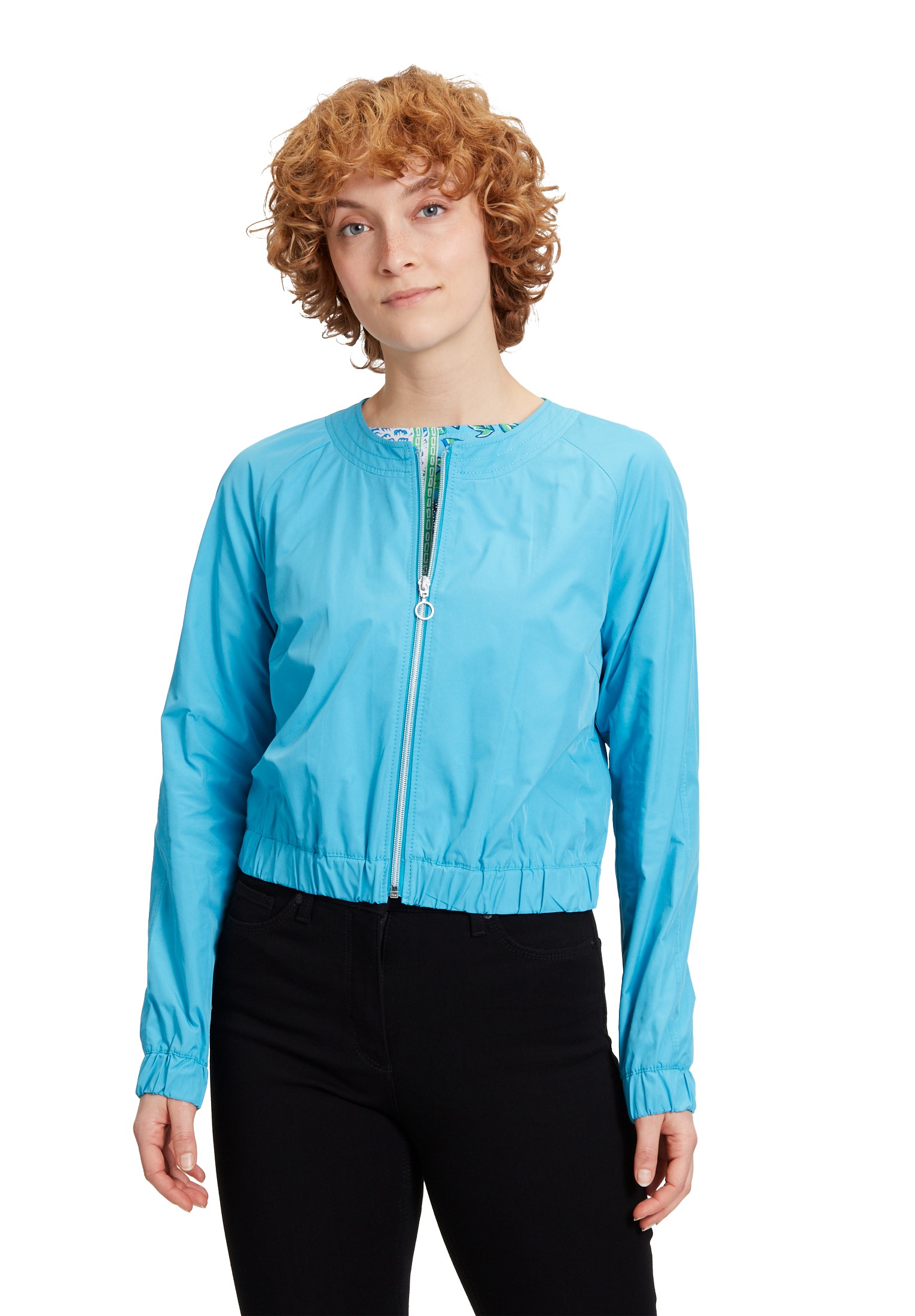 Betty Barclay Jackenblazer "Betty Barclay Casual-Jacke langarm", Material