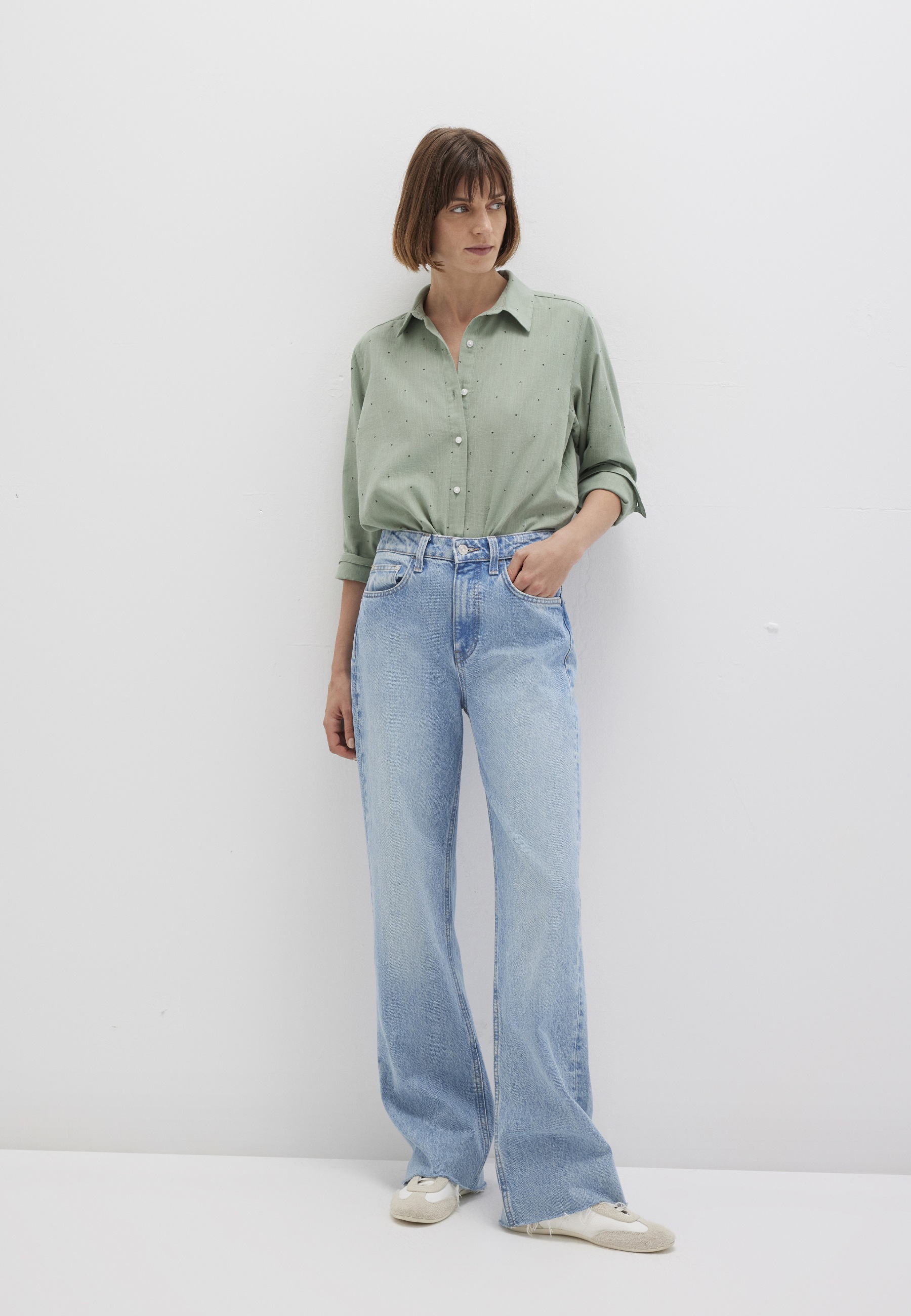 Thumbnail - Mavi Langarmbluse "LONG SLEEVE SHIRT" Print Bluse