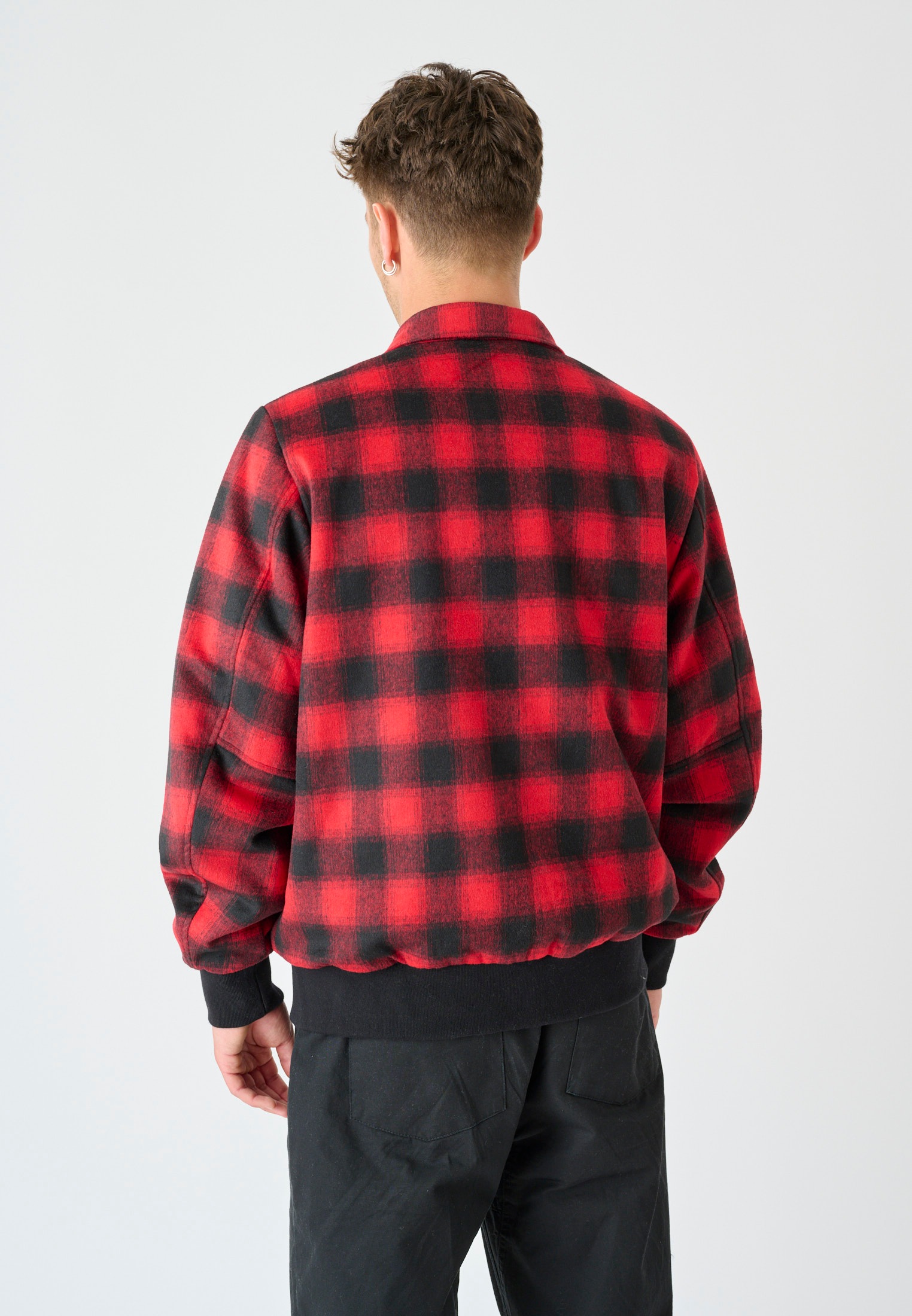 Cleptomanicx Bomberjacke »Checker«, mit trendigem Karomuster