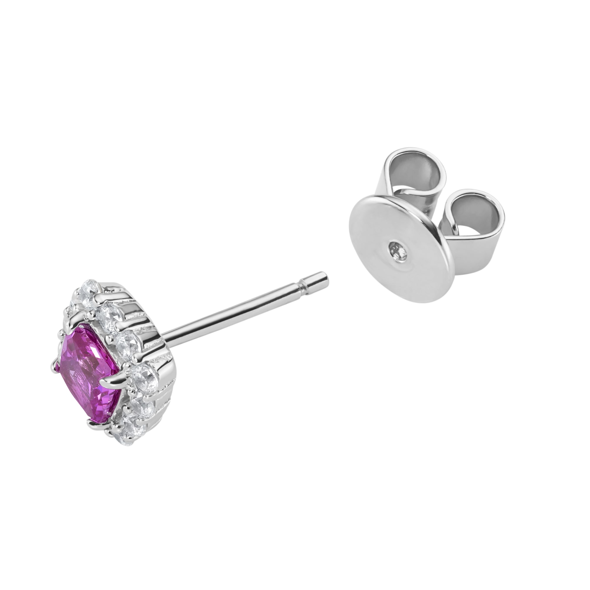 GIORGIO MARTELLO MILANO Paar Ohrstecker »Ziersteine, Zirkonia weiß, Silber 925«