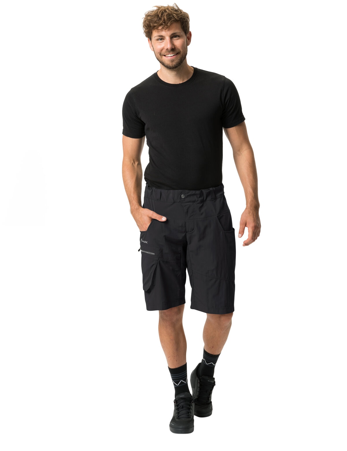 VAUDE Fahrradhose »MEN'S QIMSA SHORTS«, (1 tlg.)