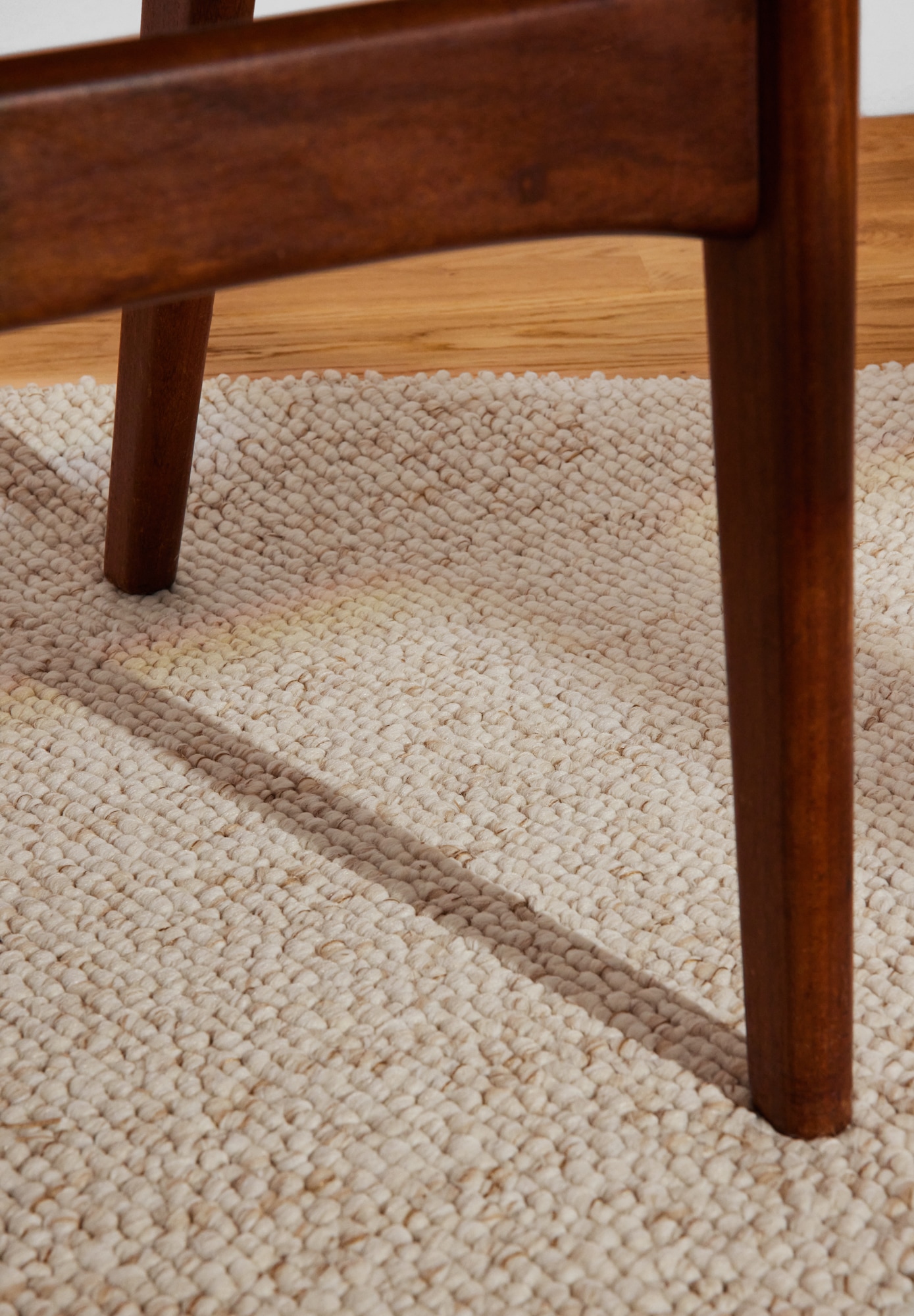 ELLE DECORATION Teppich »Rocco«, rechteckig, 10 mm Höhe, Nachhaltig, Läufer, waschbar, Wohnzimmer, Esszimmer, Woll-Optik