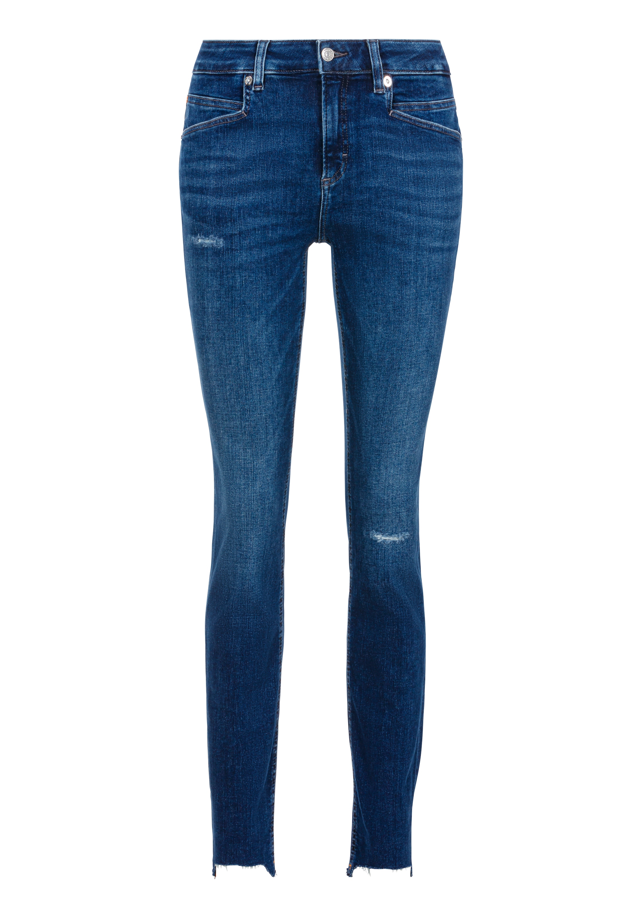 Regular-fit-Jeans »C_JACKIE MR RH«, mit Destroyed-Effekten