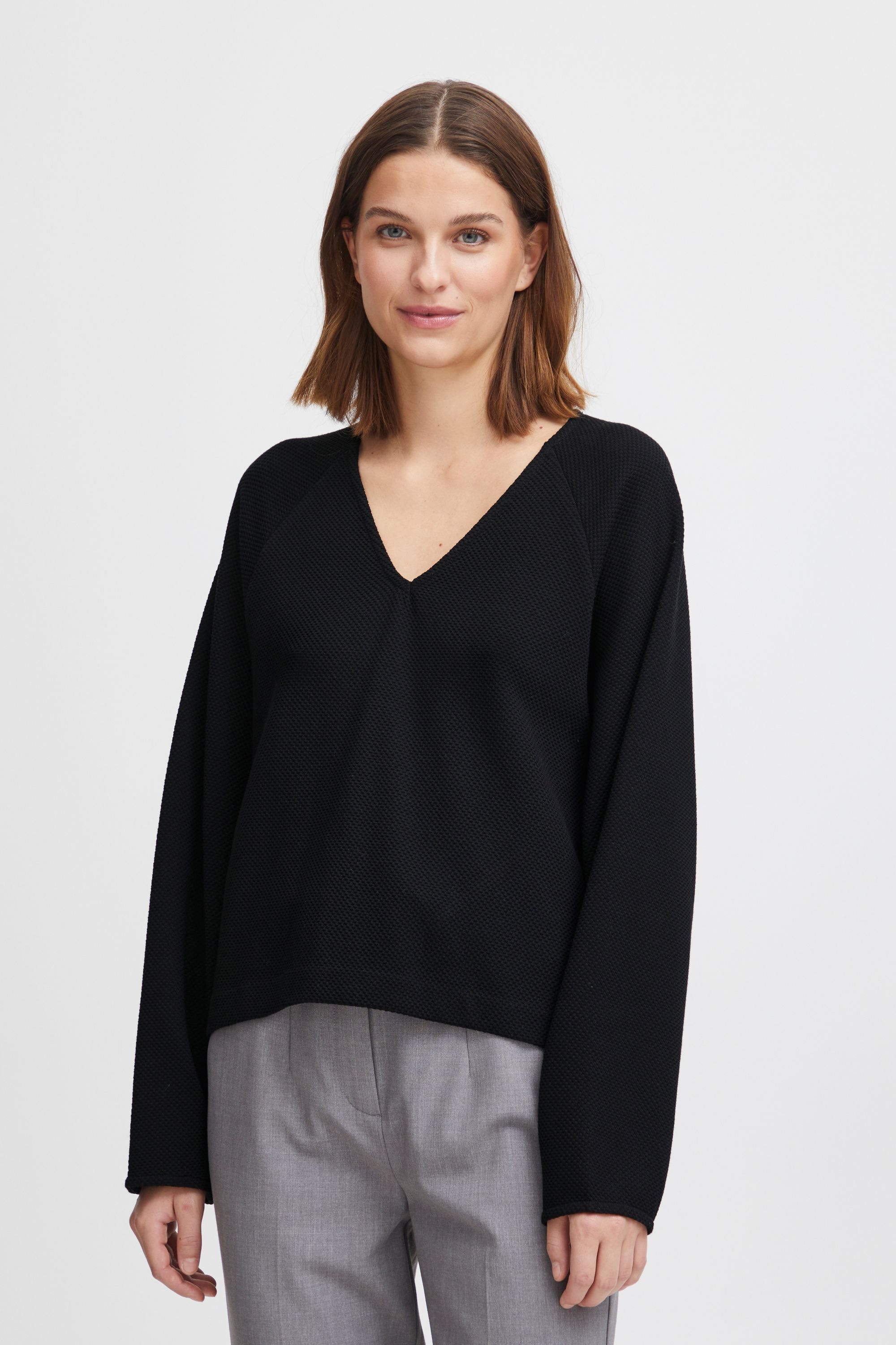b.young Strickfleece-Pullover »Strickpullover BYRomo«