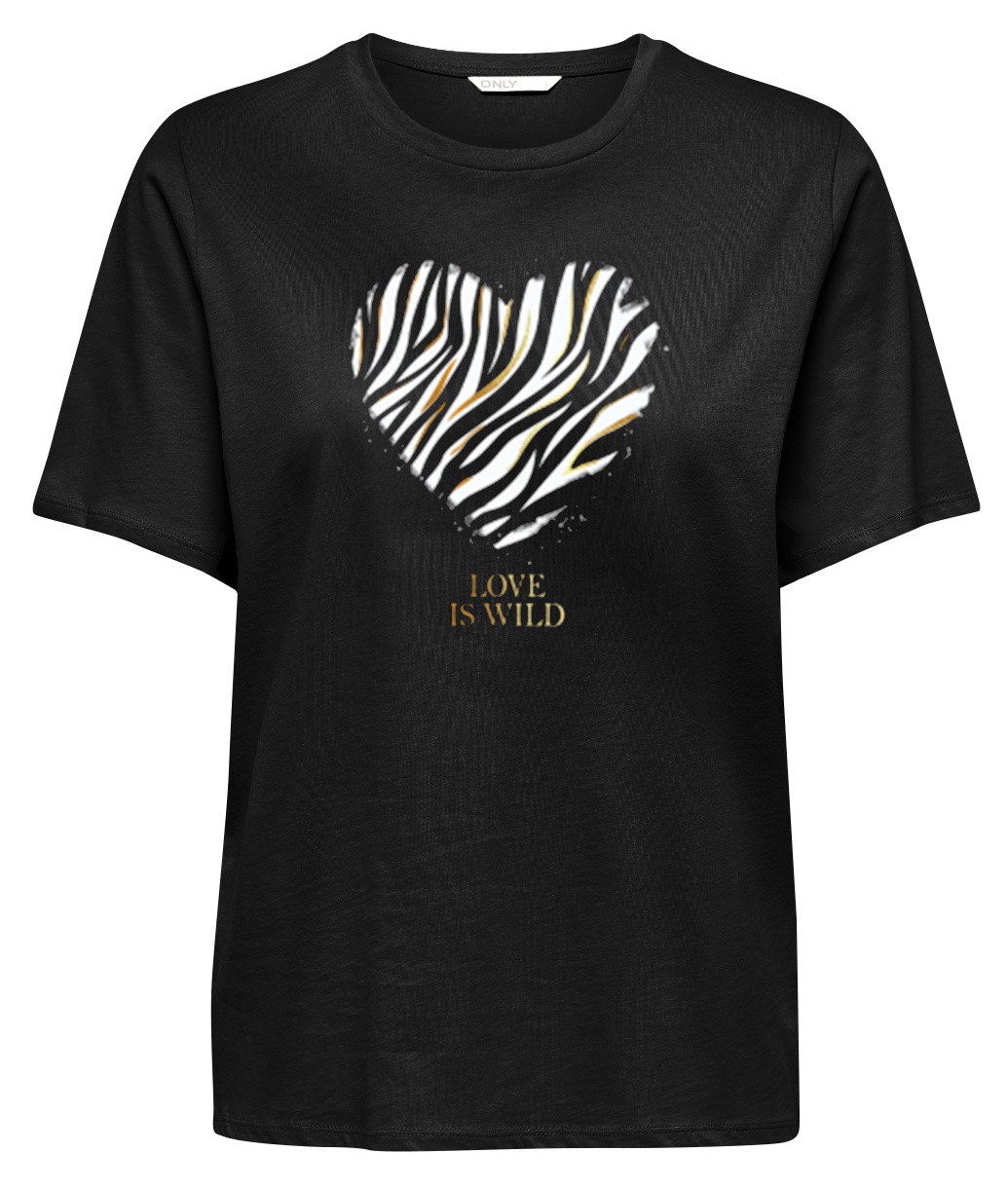 ONLY Kurzarmshirt "ONLKITA LIFE REG S/S MIX TOP CS JRS EX." günstig online kaufen