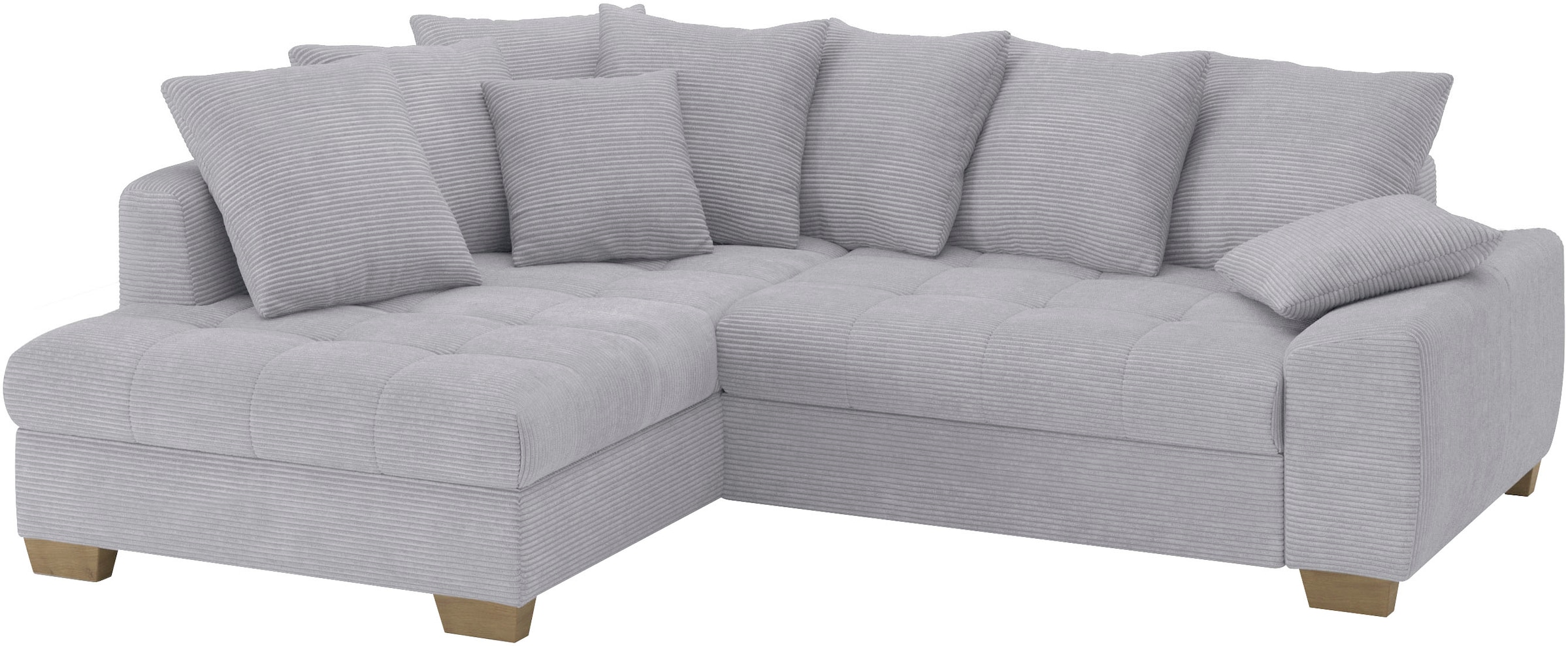 Mr. Couch Ecksofa "Nikita II, L-Form", Wahlweise mit Bettfunktion, Bettkast günstig online kaufen