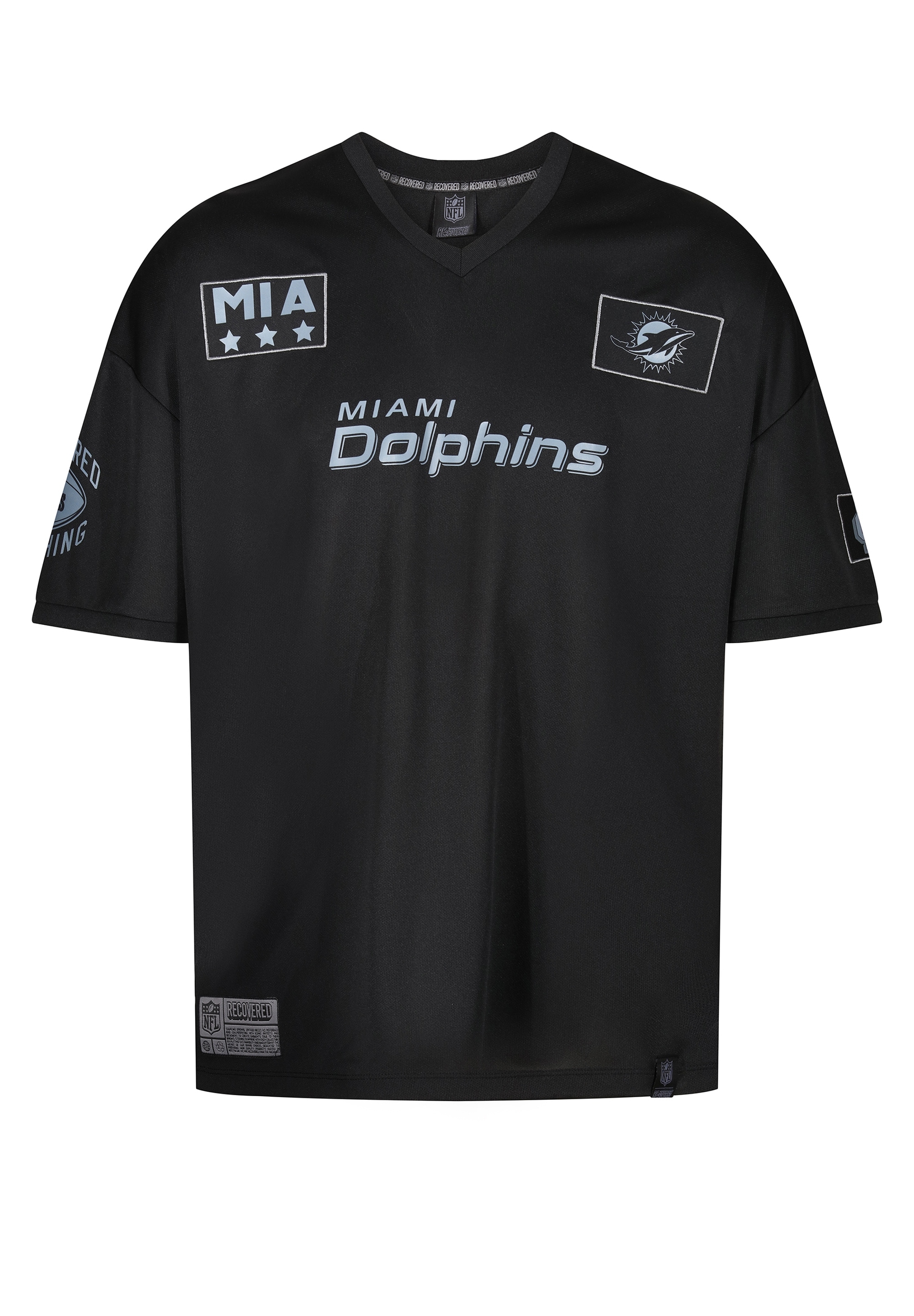 Recovered T-Shirt »NFL Dolphins MIA 66 Oversized«, für alle Miami Dolphins-Fans