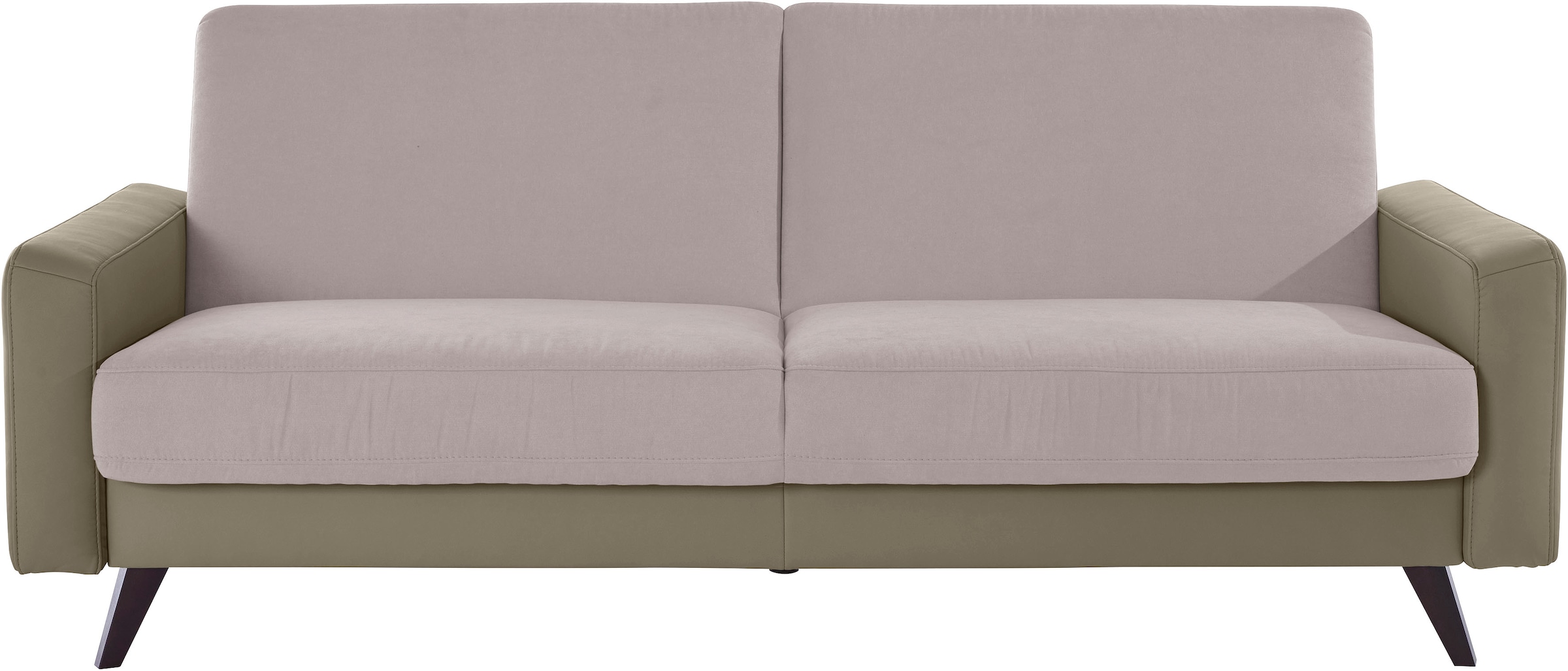 exxpo - sofa fashion 3-Sitzer "Samso, elegant und bequem, toller Sitzkomfort, Schlafsofa", Kippcouch, inklusive Bettfunk