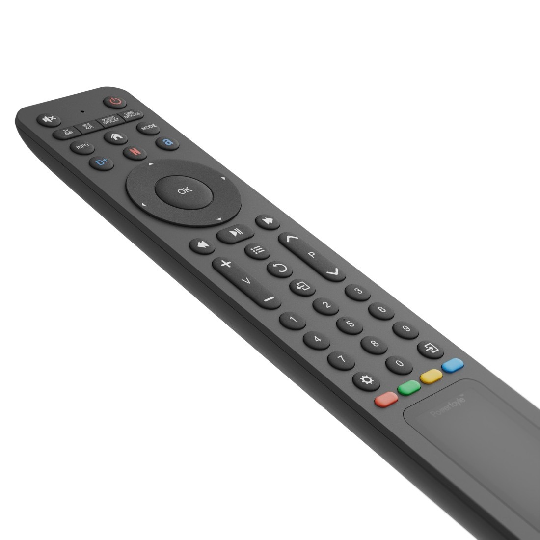 Hama Universal-Fernbedienung »Universal-Fernbedienung für TV- und AV-Geräte mit Solaraufladung« 8-in-1 Solaraufladung, Lernfunktion, steuert bis zu 8 Geräte, Streamingtasten