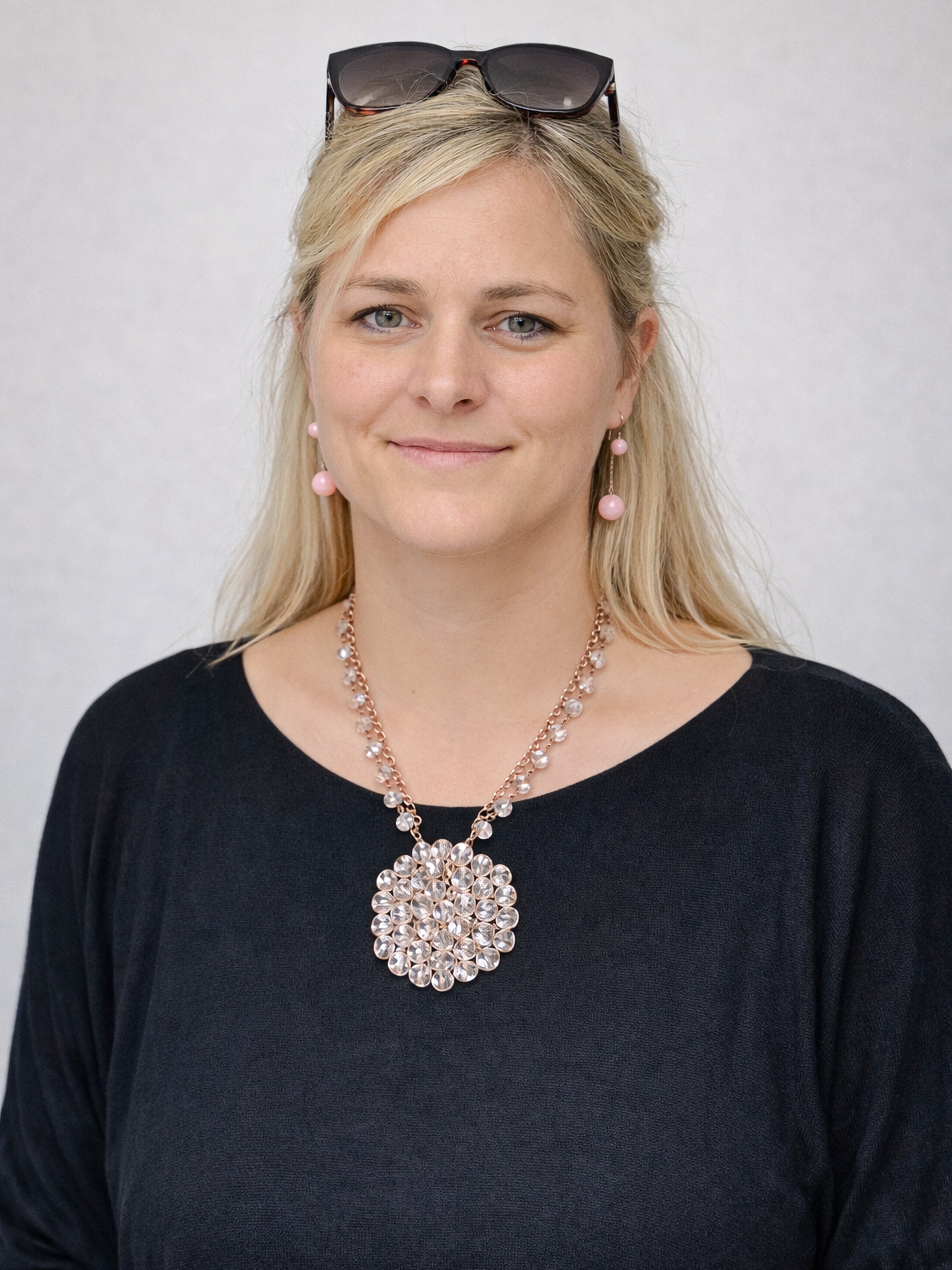 COLLEZIONE ALESSANDRO Kette mit Anhänger »Raja« zweireihige Kette mit rundem Anhänger