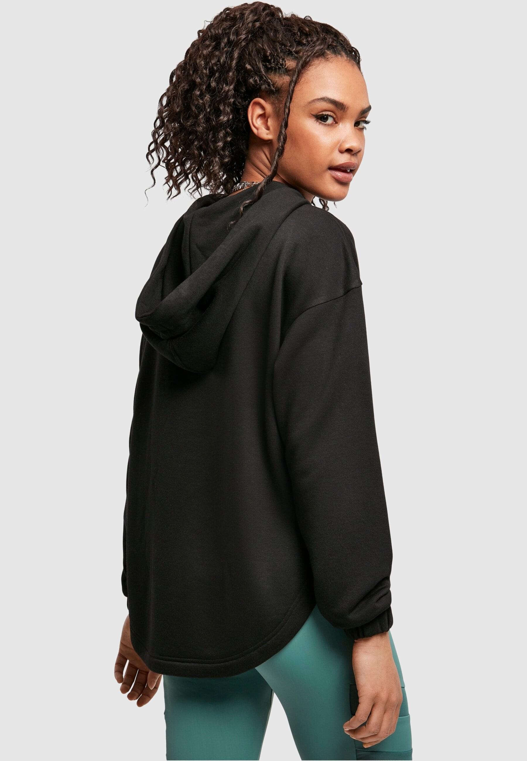 URBAN CLASSICS T-Shirt »Urban Classics Damen Ladies Cropped Lace Hem Tee«, (1 tlg.)