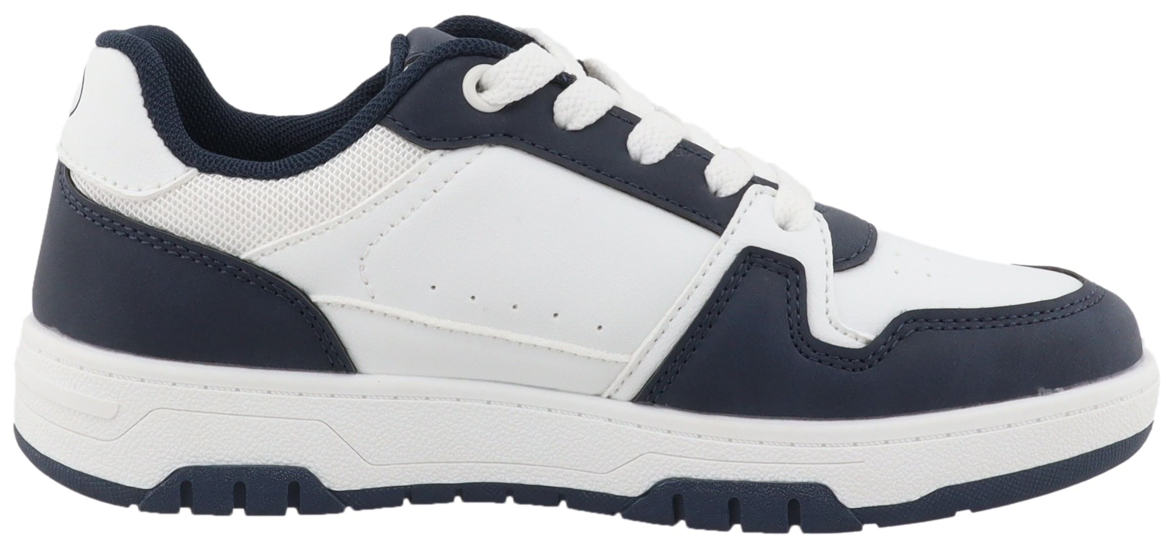 TOM TAILOR Plateausneaker, Freizeitschuh, Halbschuh, Schnürschuh mit Kontrastbesatz