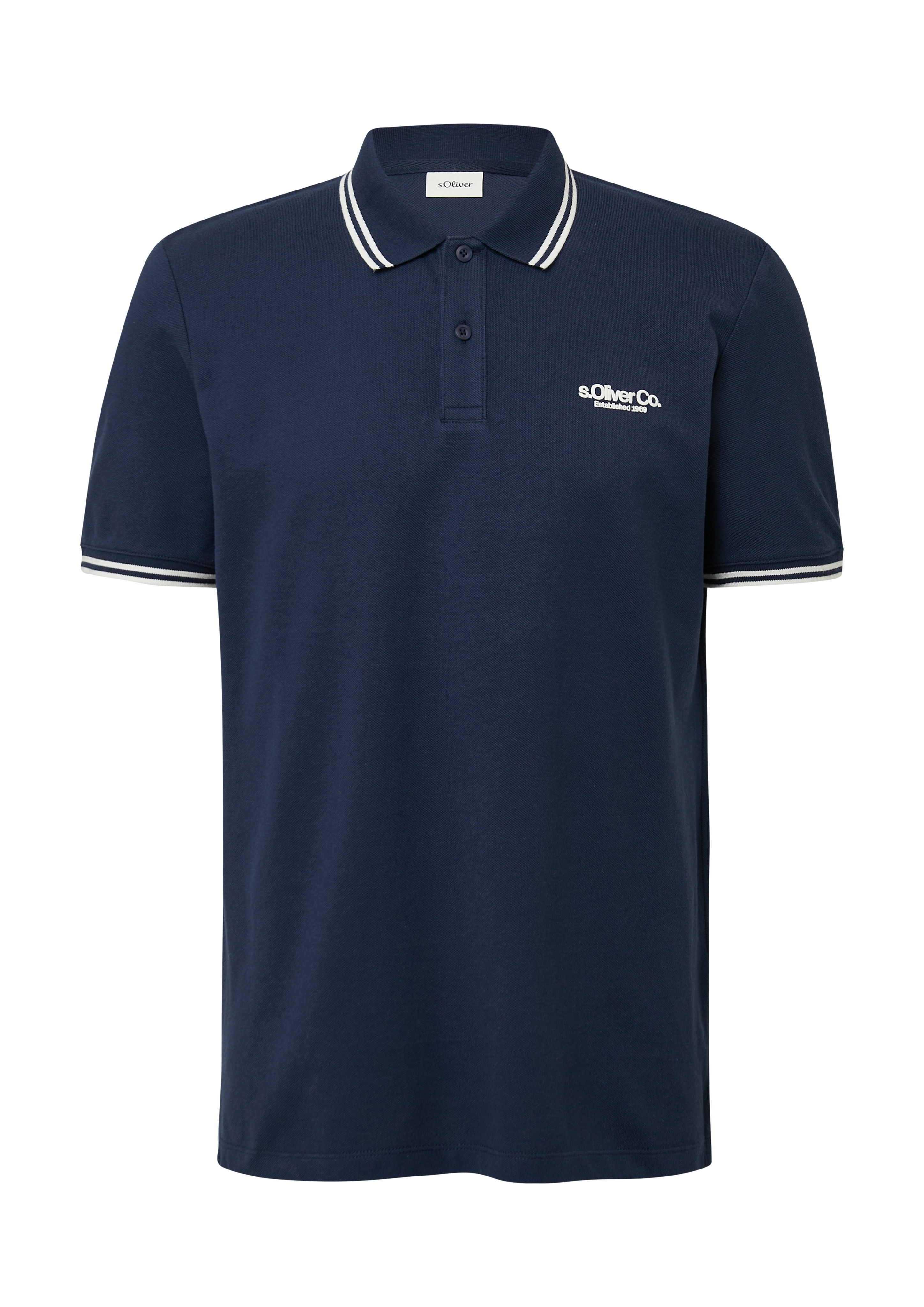 Thumbnail - s.Oliver Poloshirt mit Logo Schriftzug