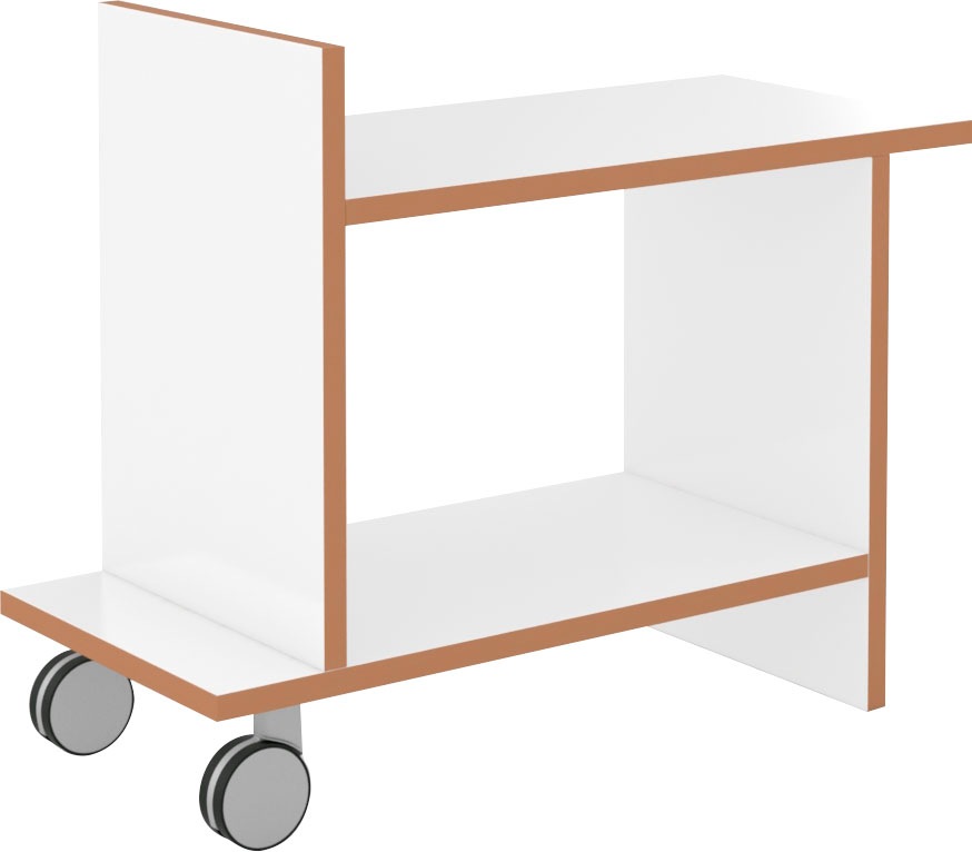 Rollwagen »Tojo-freund«, mit Rollen, aus beschichtetem MDF, Breite 80 cm