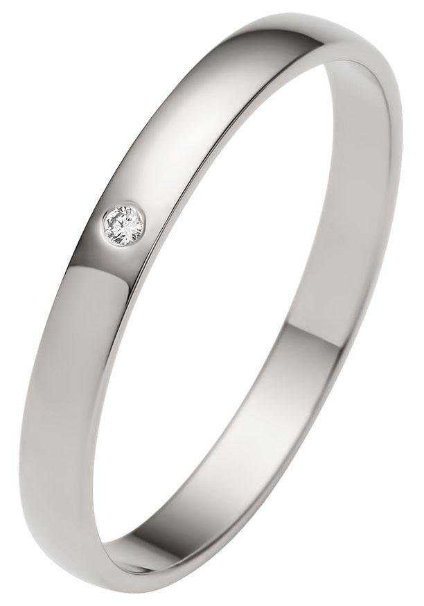 Firetti Trauring »Schmuck Geschenk Gold Hochzeit Ehering Trauring "LIEBE"«, Made in Germany, wahlweise mit oder ohne Brillant